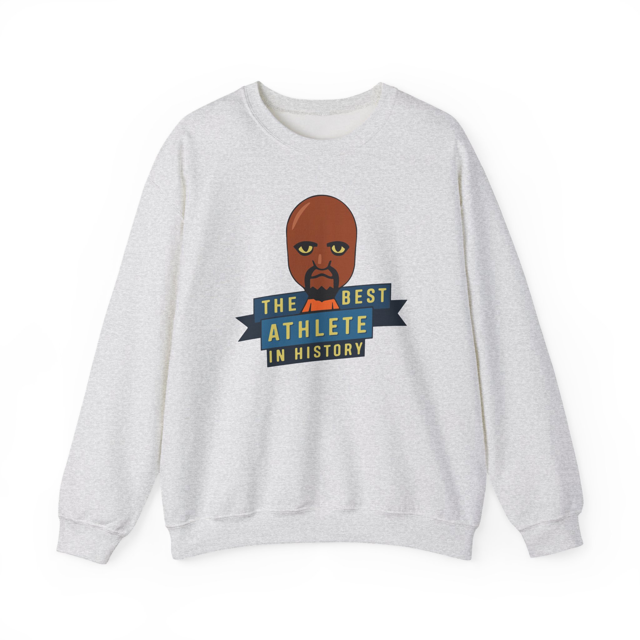 Poofesure the best athlete in history Unisex Heavy Blendâ„¢ Crewneck Sweatshirt