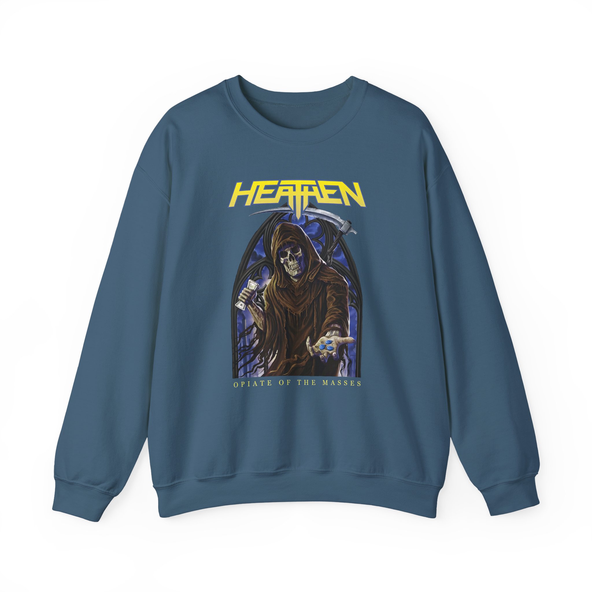 Heathen Opiate of the Masses Unisex Heavy Blendâ„¢ Crewneck Sweatshirt
