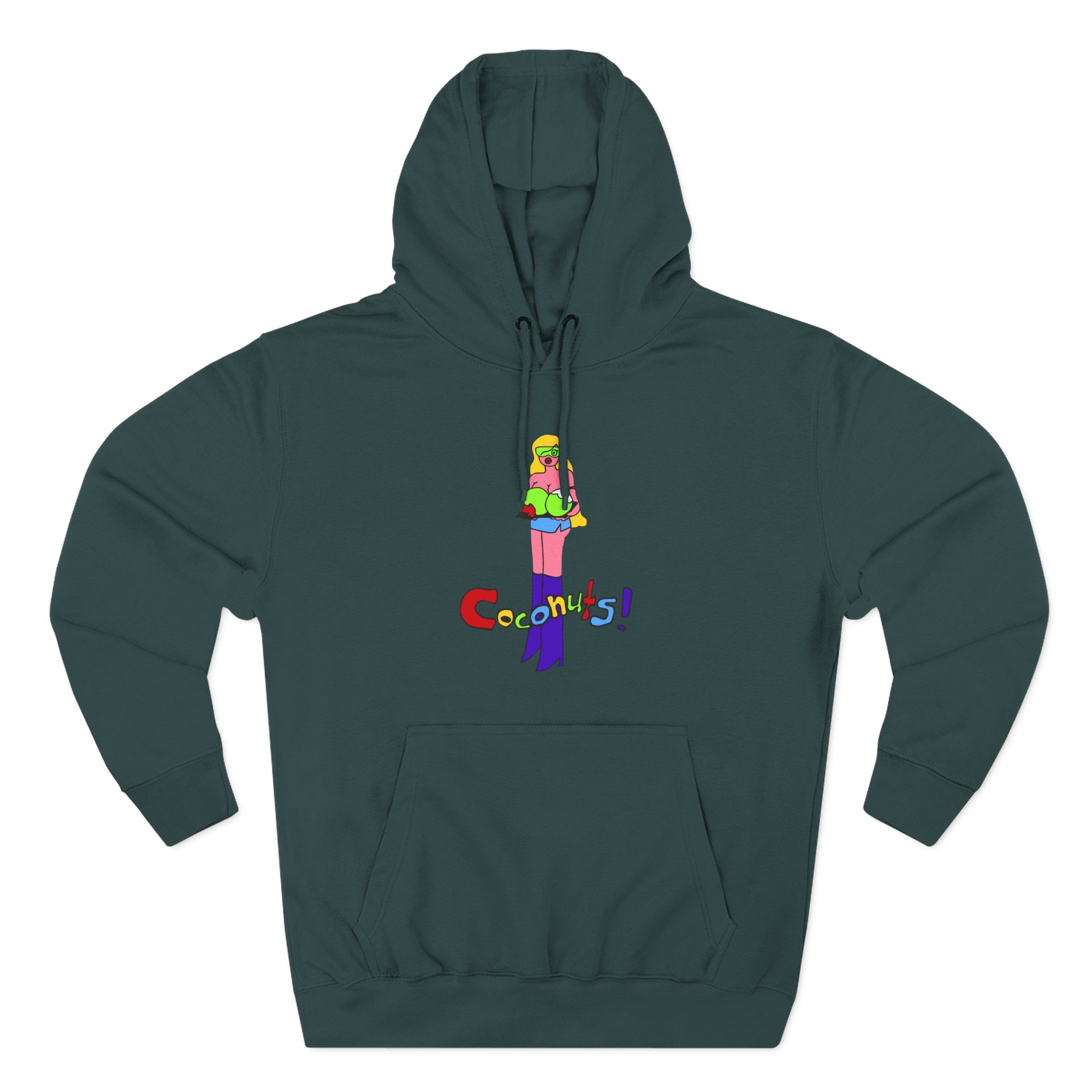 Kim Petras Coconuts Three-Panel Fleece Hoodie
