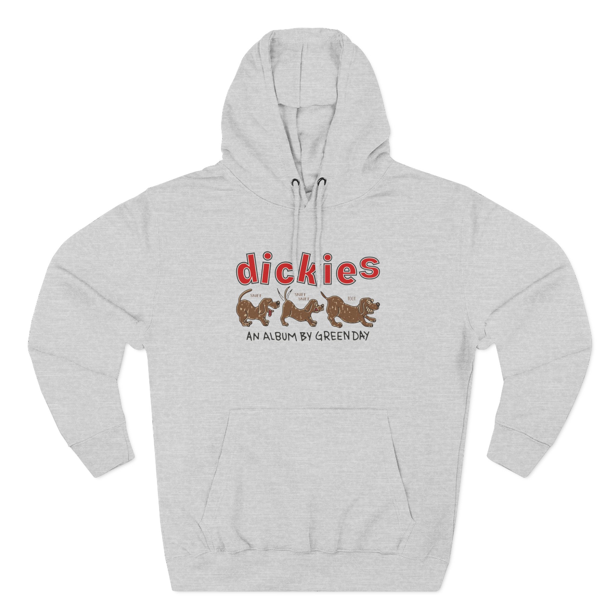 Green Day Dookie Dogs Three-Panel Fleece Hoodie