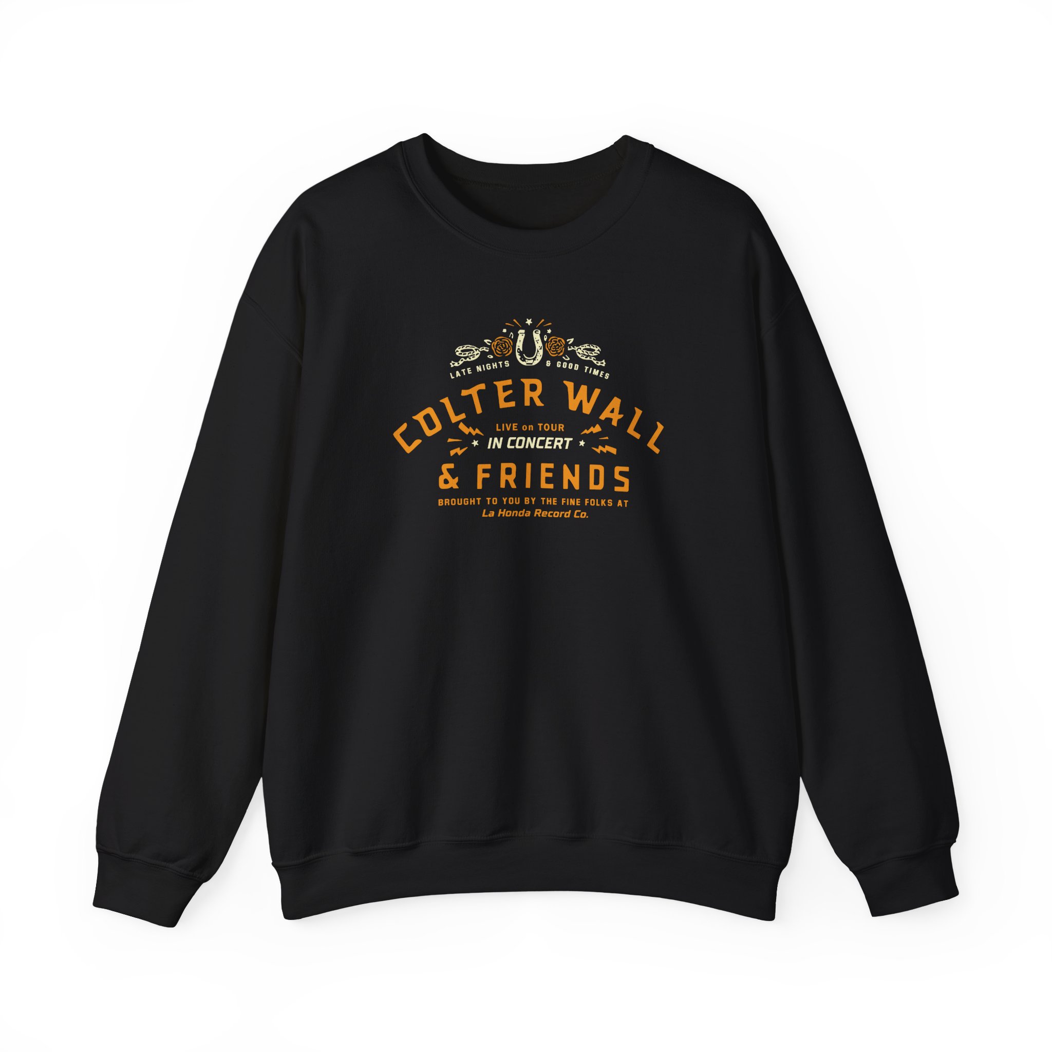 Colter Wall & Friends In Concert Unisex Heavy Blendâ„¢ Crewneck Sweatshirt