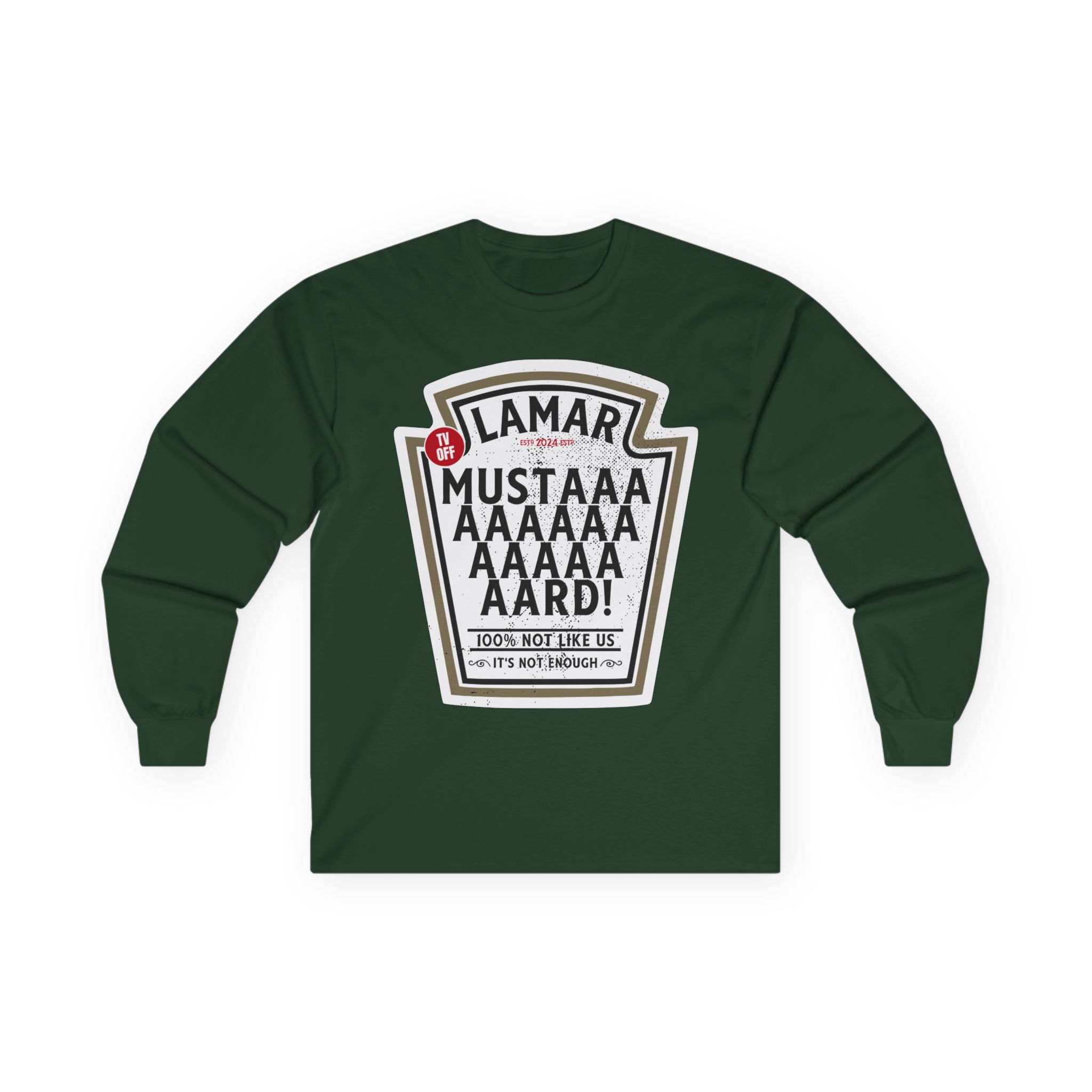 Kendrick Lamar Mustard Tv Off Unisex Ultra Cotton Long Sleeve Tee