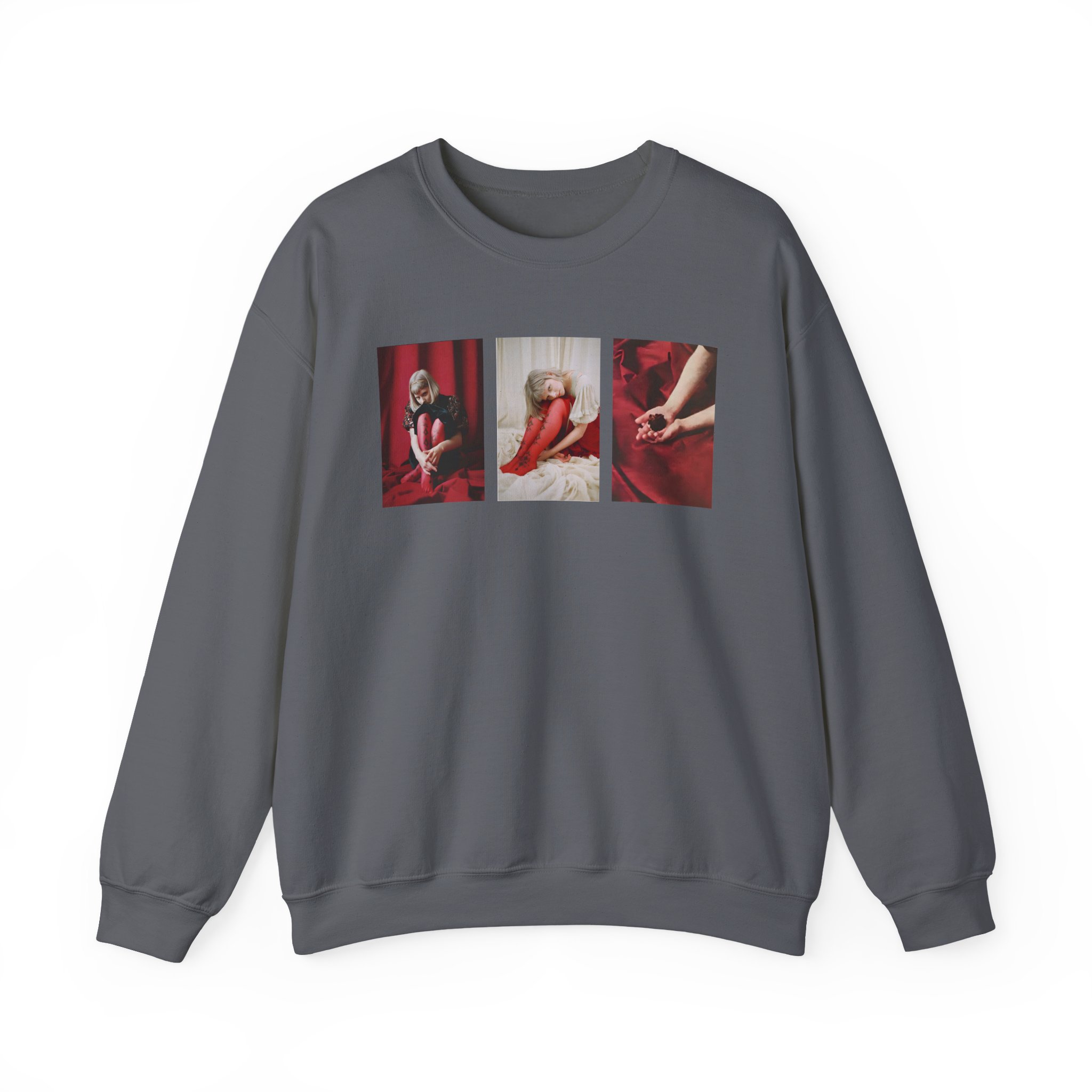 Aurora Triptich Album Art Ecru Unisex Heavy Blendâ„¢ Crewneck Sweatshirt