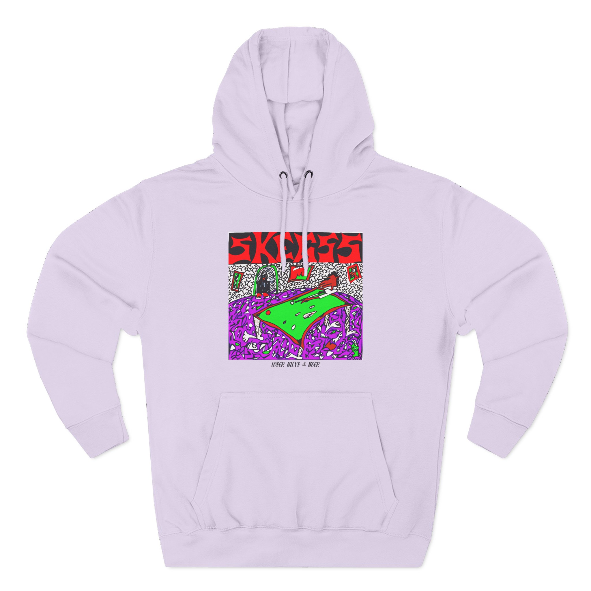 Skegss Pool Three-Panel Fleece Hoodie