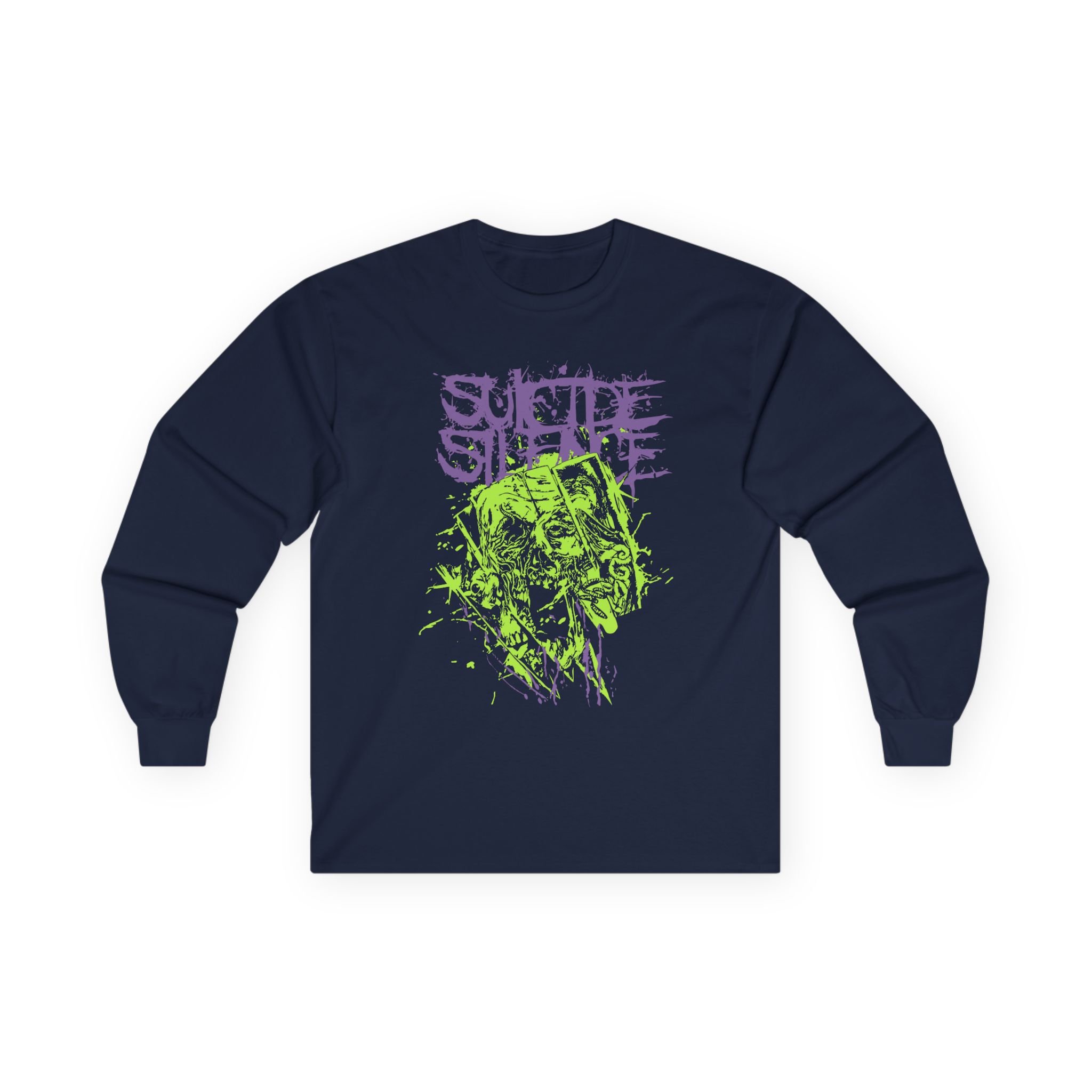 Suicide Silence Capable of Violence Unisex Ultra Cotton Long Sleeve Tee
