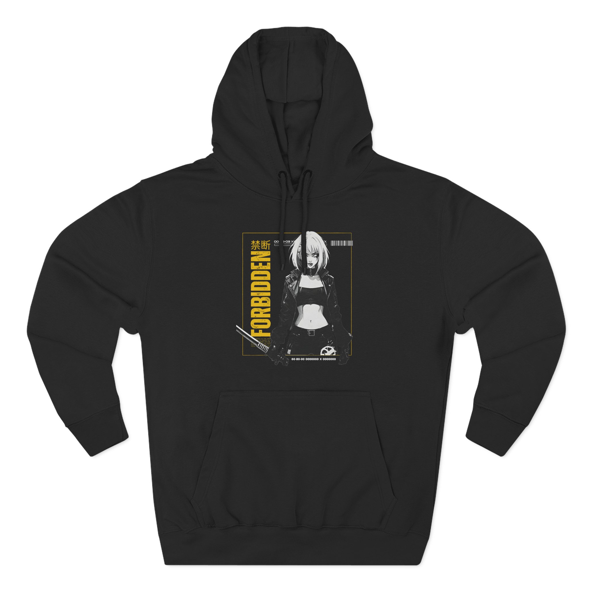 Daedric Forbidden Three-Panel Fleece Hoodie