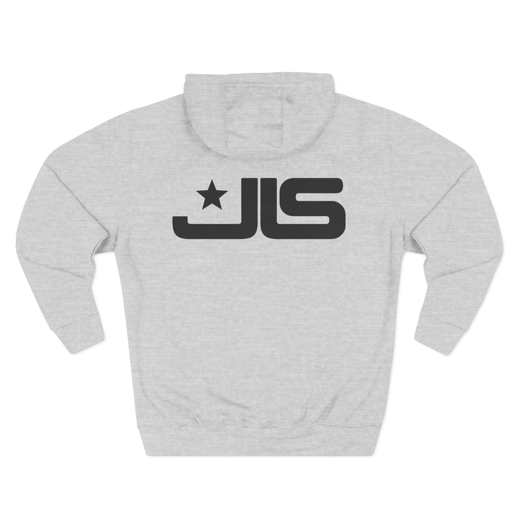 JLS Three-Panel Fleece Hoodie