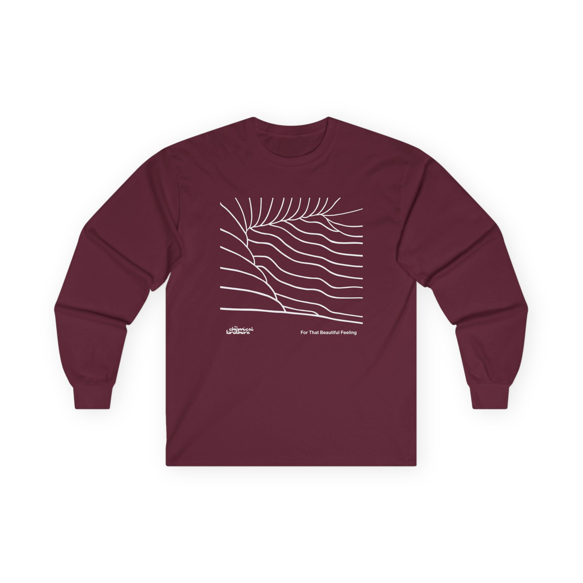 The Chemical Brothers for That Beautiful Feeling Outline Unisex Ultra Cotton Long Sleeve Tee