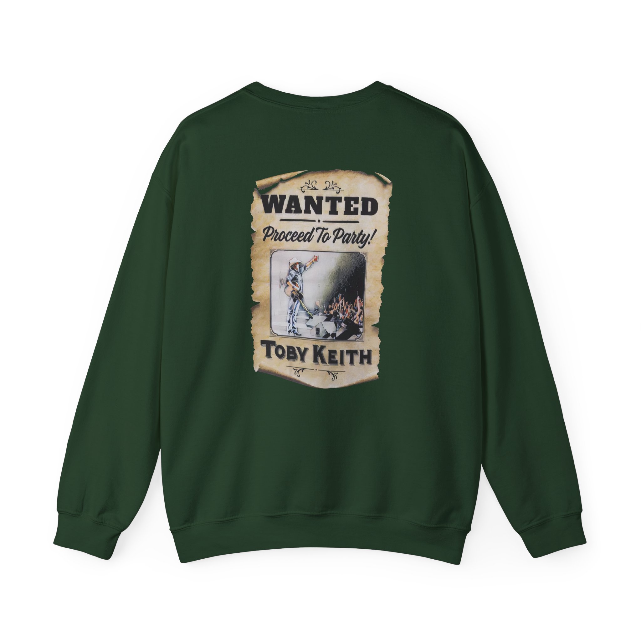Toby Keith Proceed to Party Unisex Heavy Blendâ„¢ Crewneck Sweatshirt