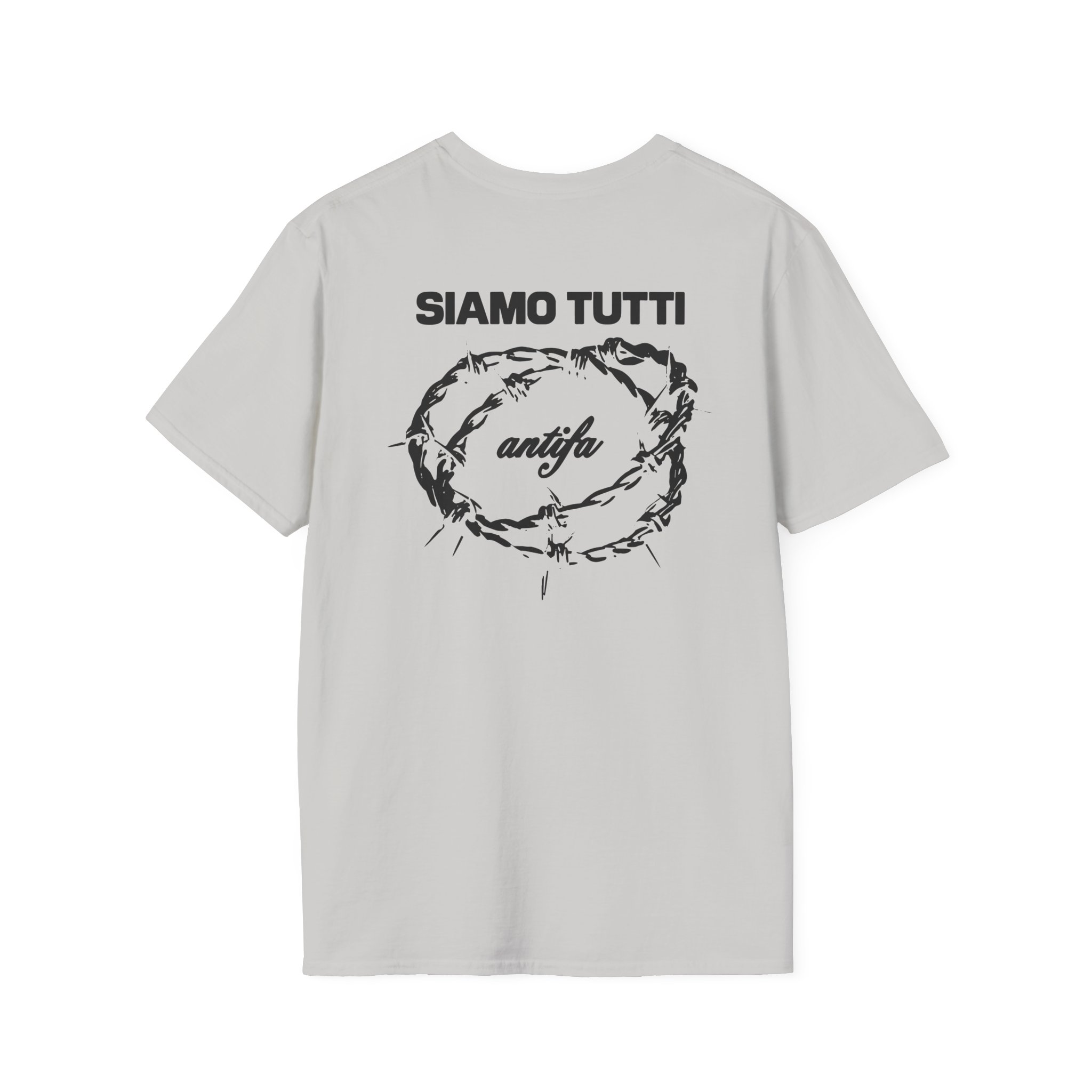 Disarstar Siamo Tutti Antifa Unisex Softstyle T-Shirt