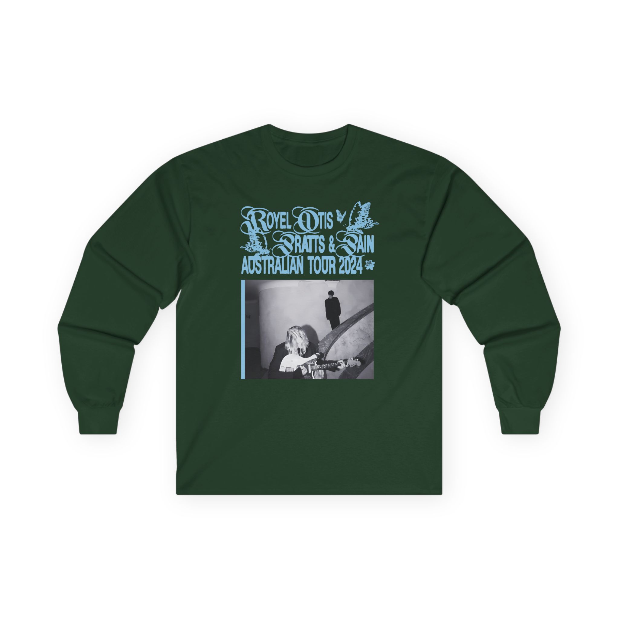 Royel Otis Band Pratts and Pain Australian Tour 2024 Unisex Ultra Cotton Long Sleeve Tee