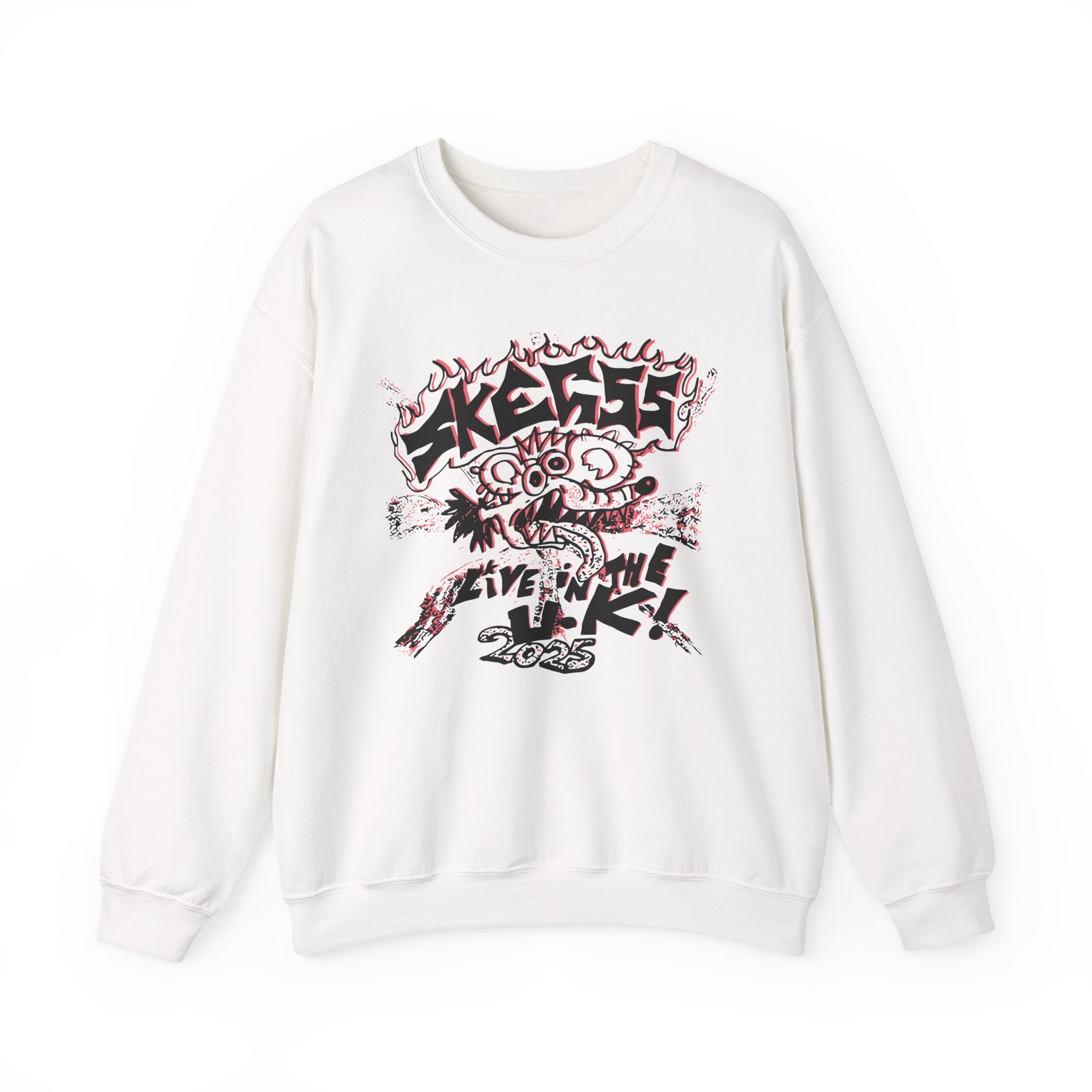 Skegss Live in the Uk 2025 Unisex Heavy Blendâ„¢ Crewneck Sweatshirt