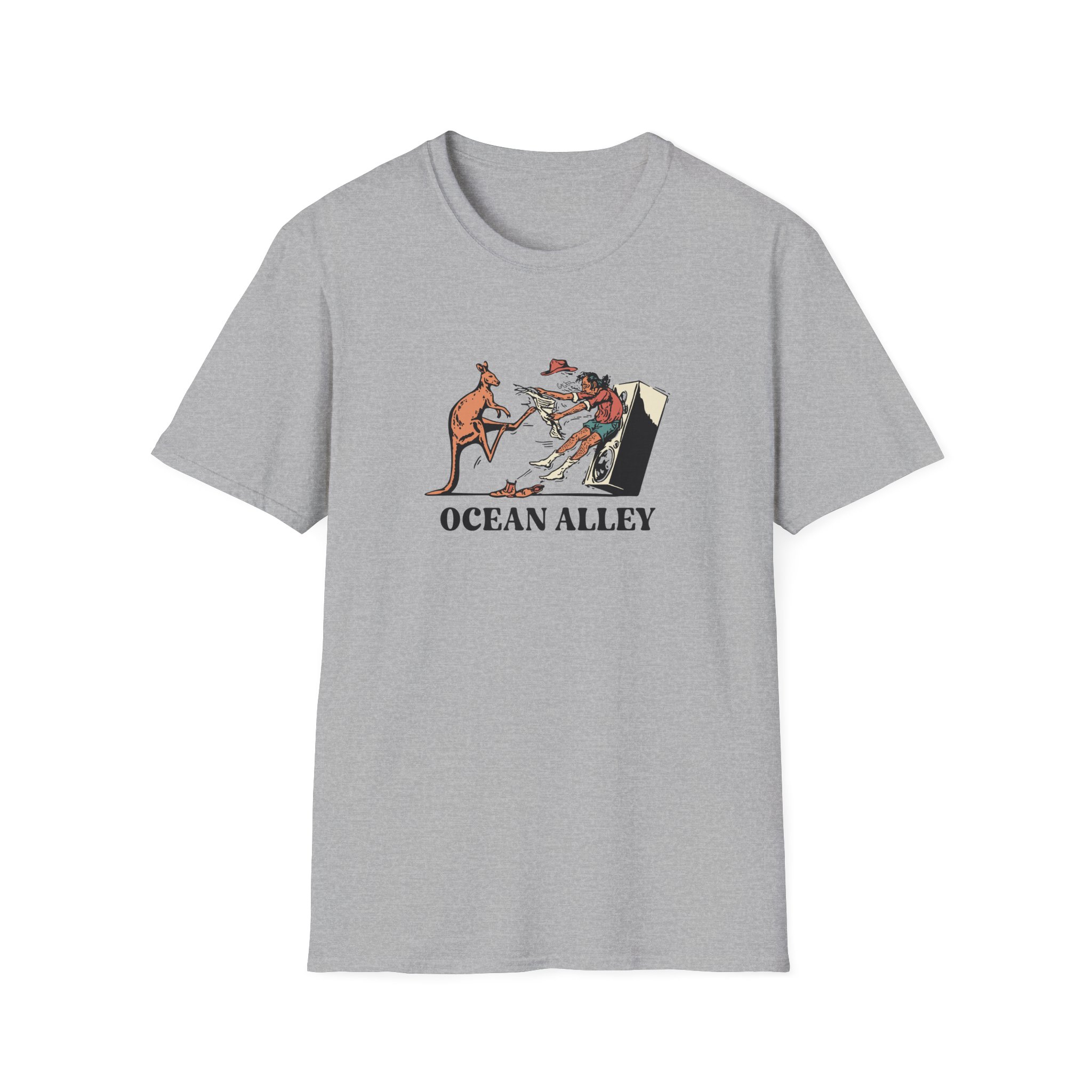Ocean Alley Kanga Kick Unisex Softstyle T-Shirt