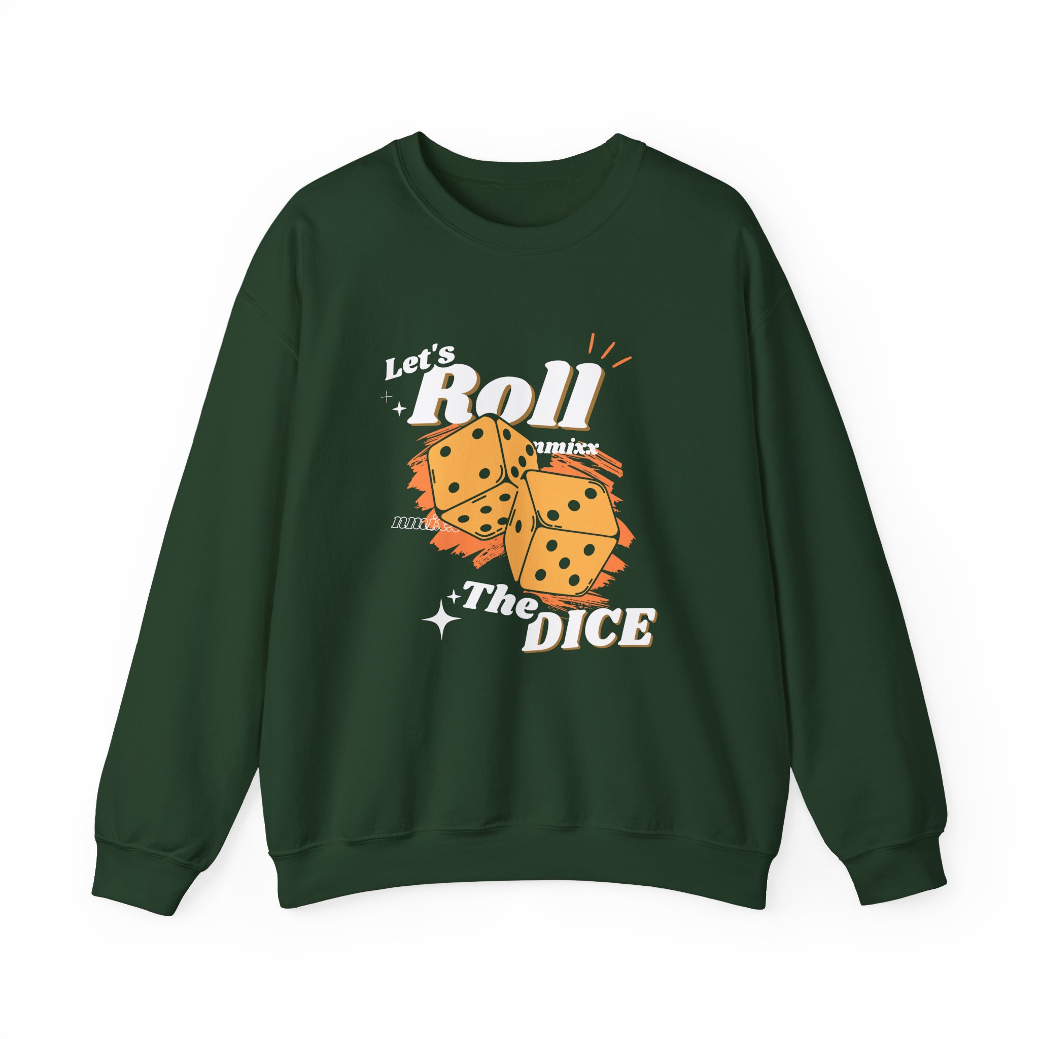 Nmixx Roll the Dice Unisex Heavy Blendâ„¢ Crewneck Sweatshirt