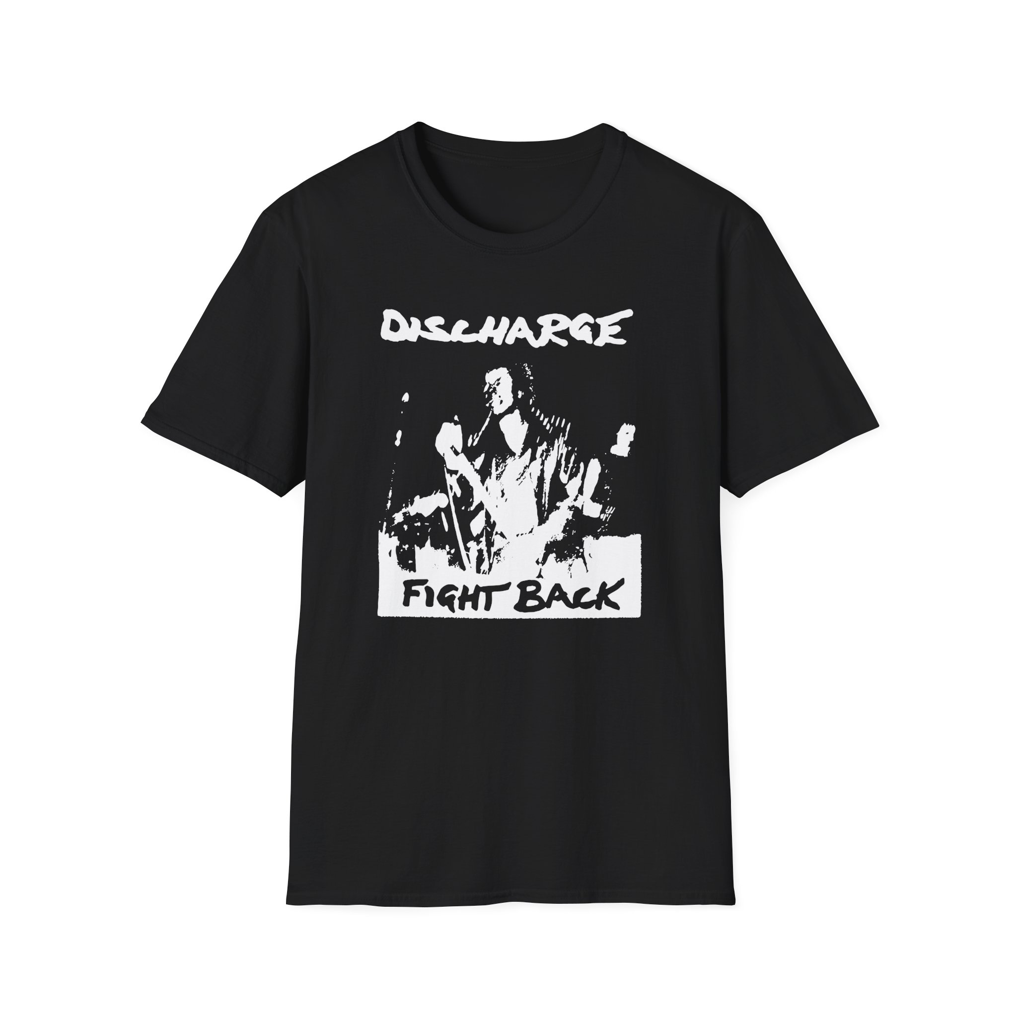 Discharge Fight Back Unisex Softstyle T-Shirt