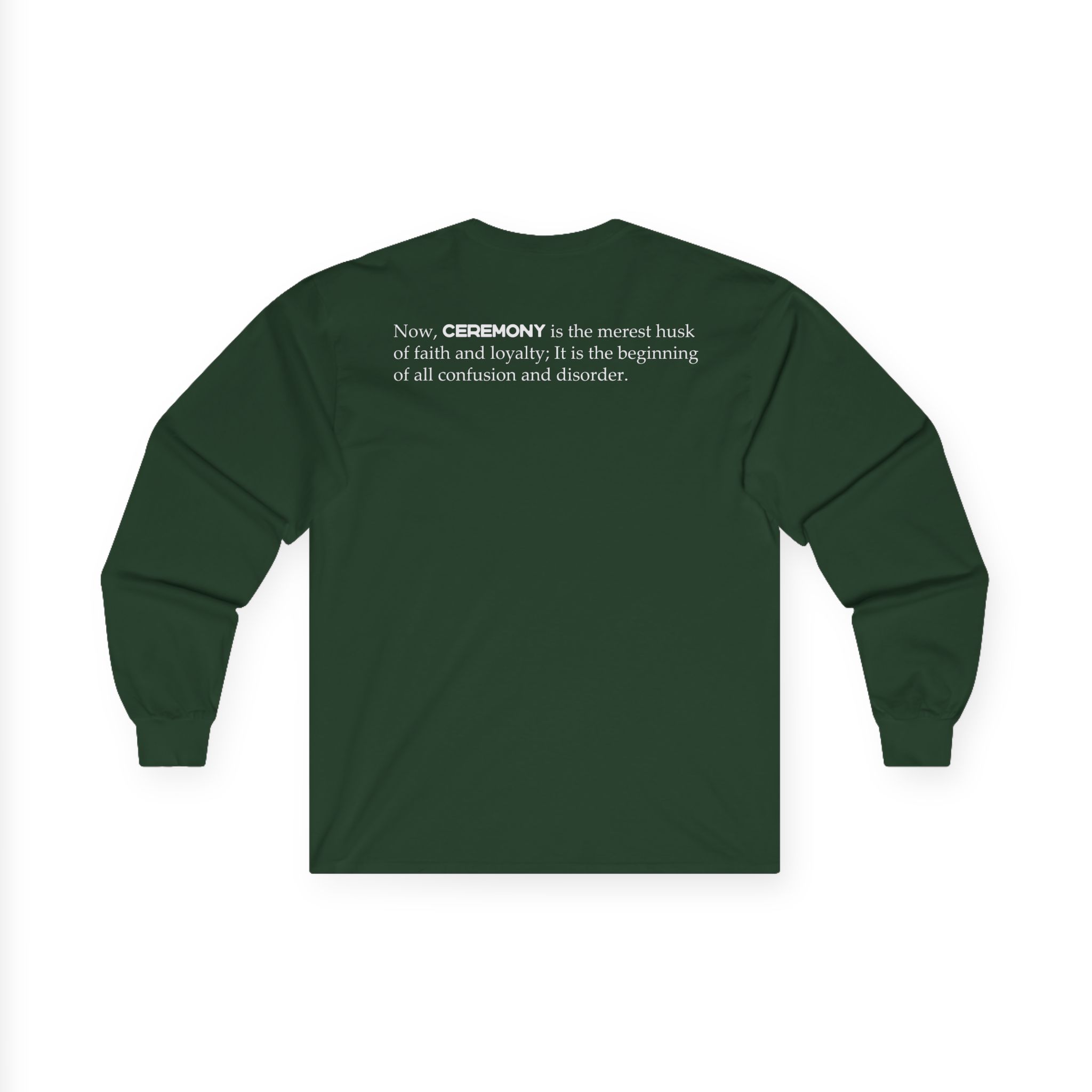 Ceremony Real Bay Unisex Ultra Cotton Long Sleeve Tee