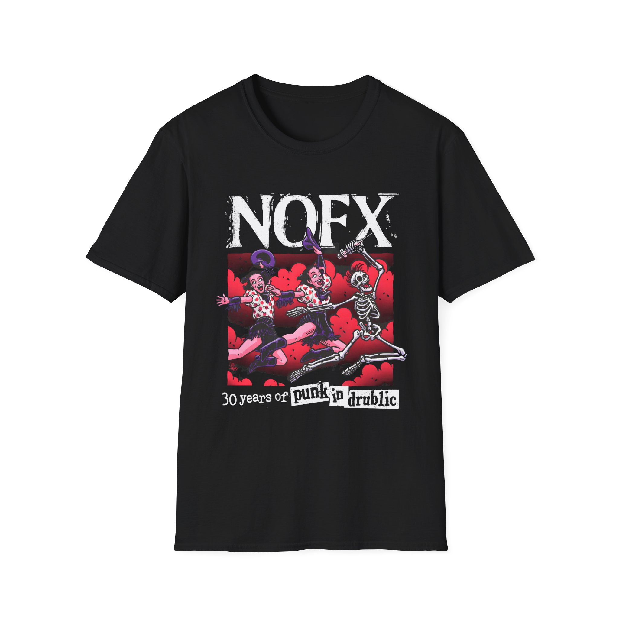 Nofx Pid 30 Unisex Softstyle T-Shirt
