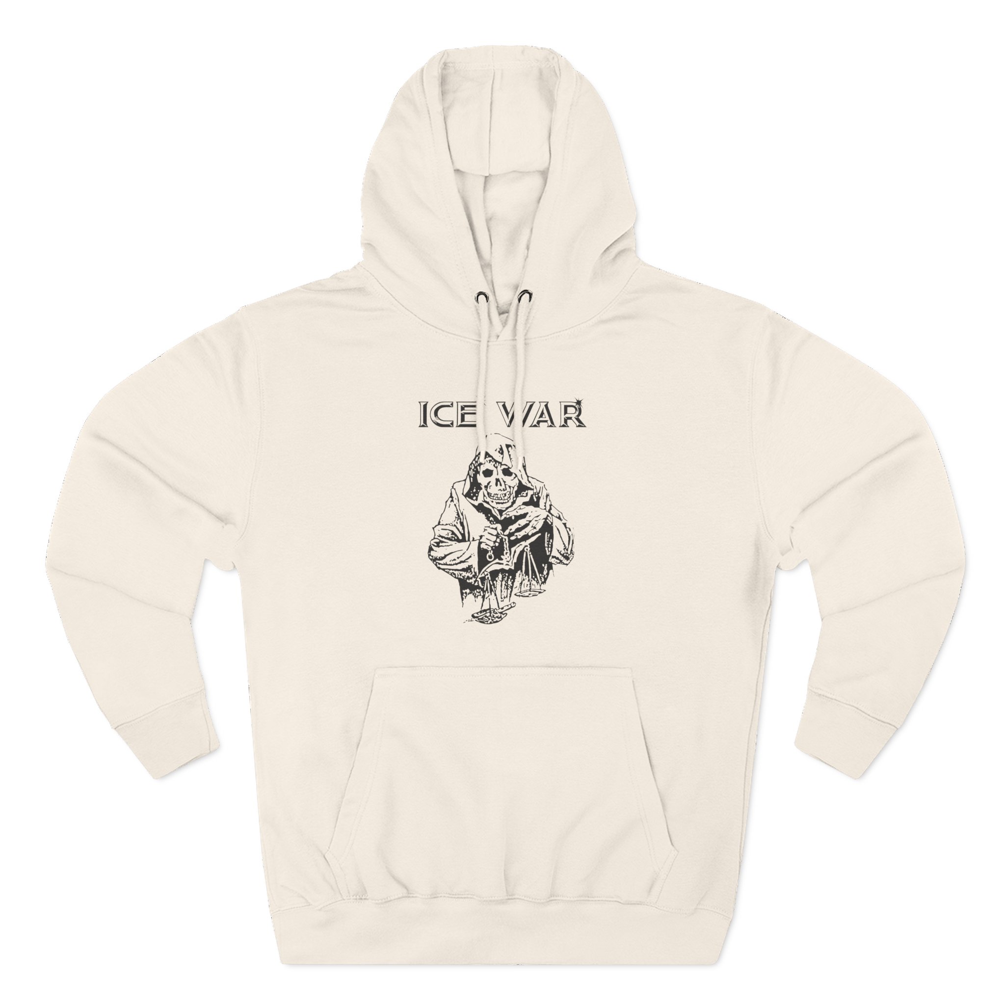 White Reaper ICE WAR Three-Panel Fleece Hoodie