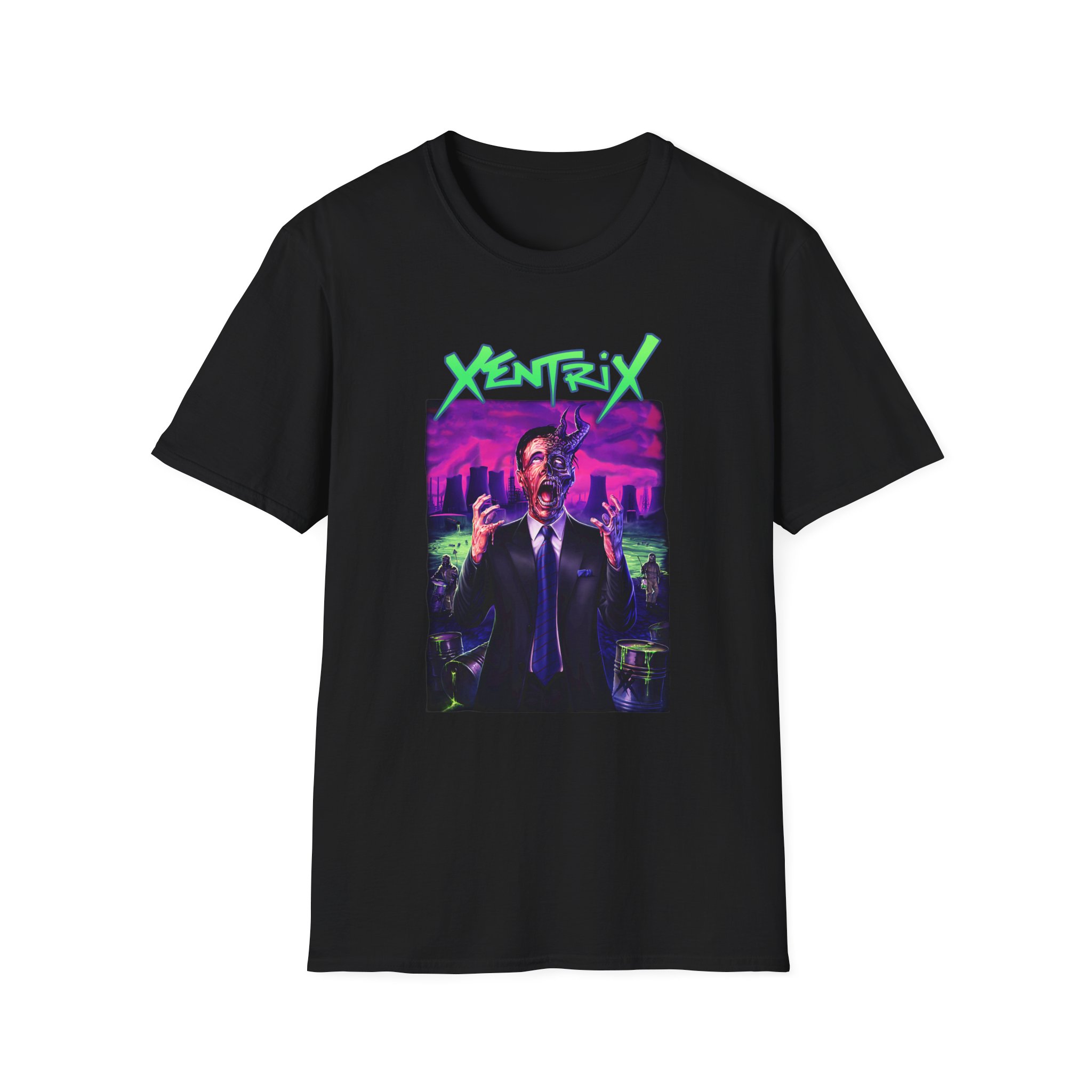 Xentrix Facemelt Unisex Softstyle T-Shirt