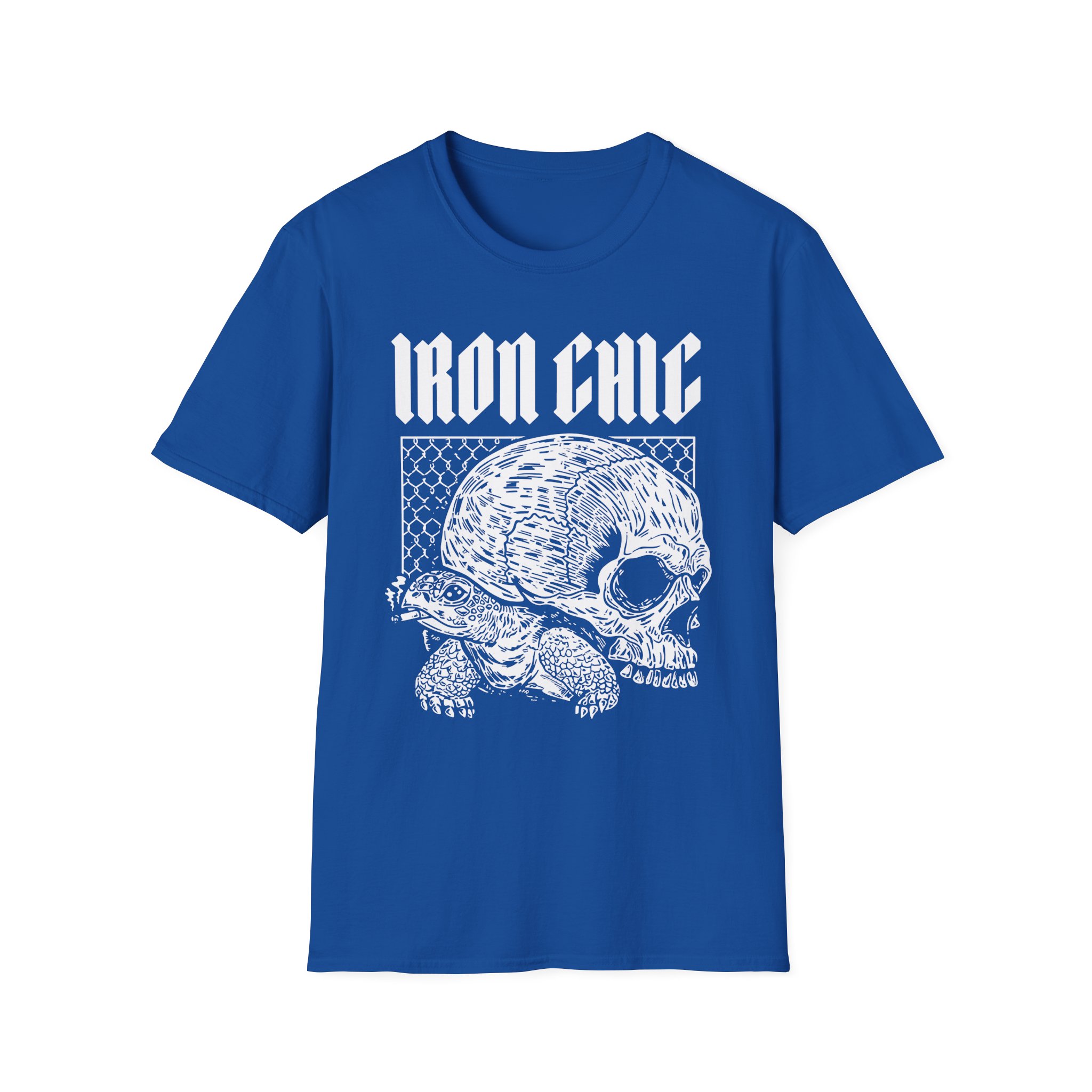 Iron Chic Turtle Unisex Softstyle T-Shirt