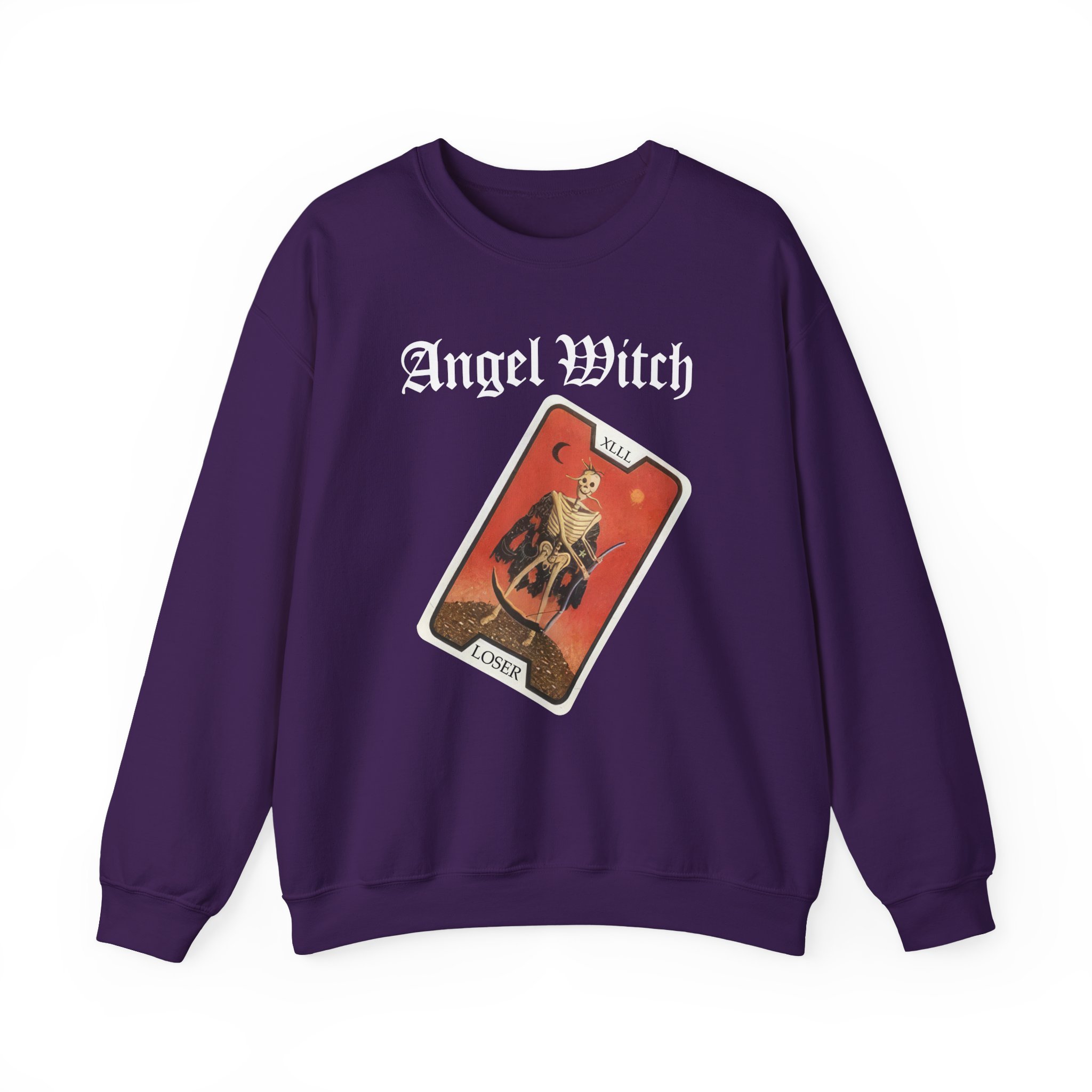Angel Witch Loser Unisex Heavy Blendâ„¢ Crewneck Sweatshirt