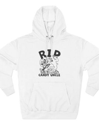 Distractible Candy Uncle Three-Panel Fleece Hoodie