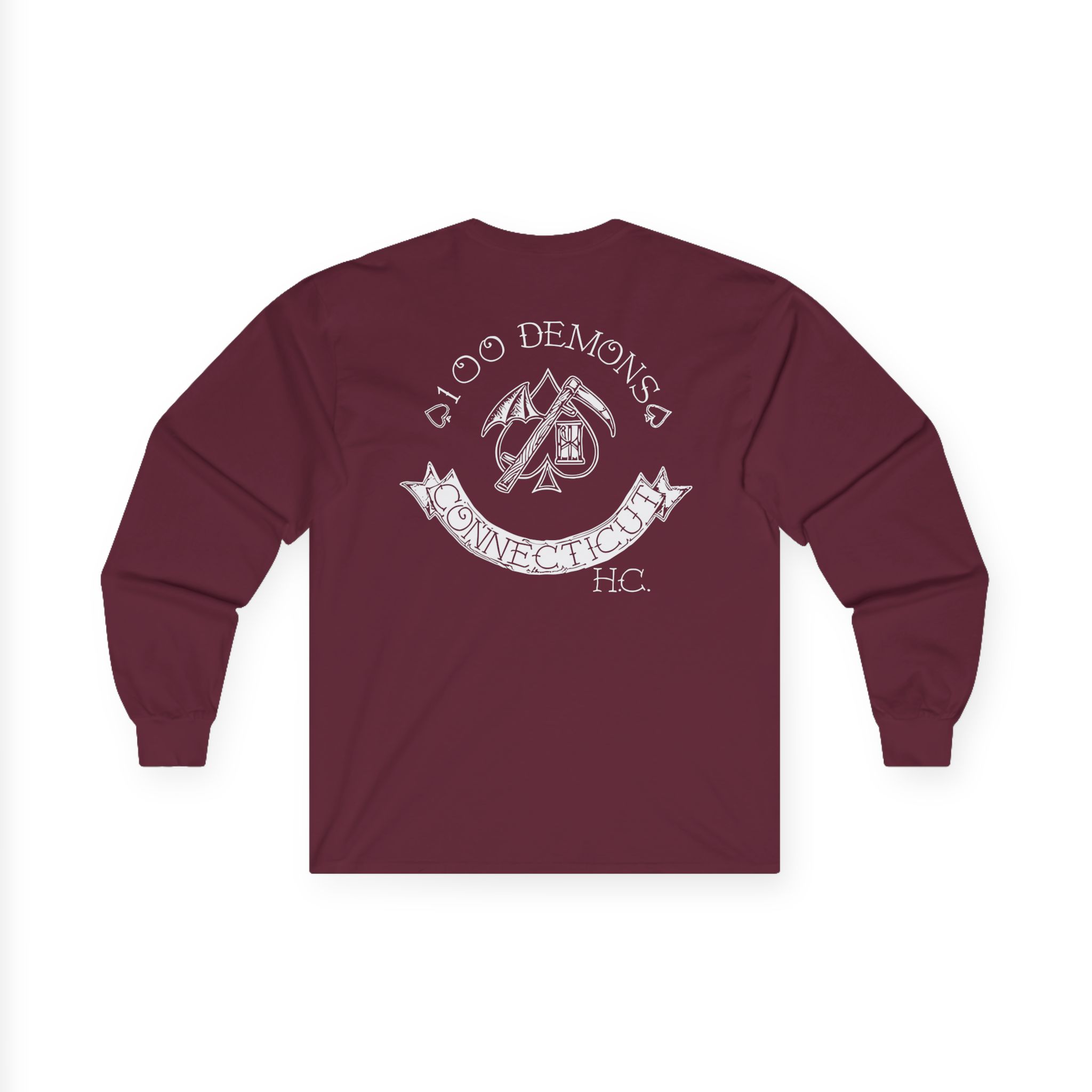 100 Demons Spade Sickle Unisex Ultra Cotton Long Sleeve Tee