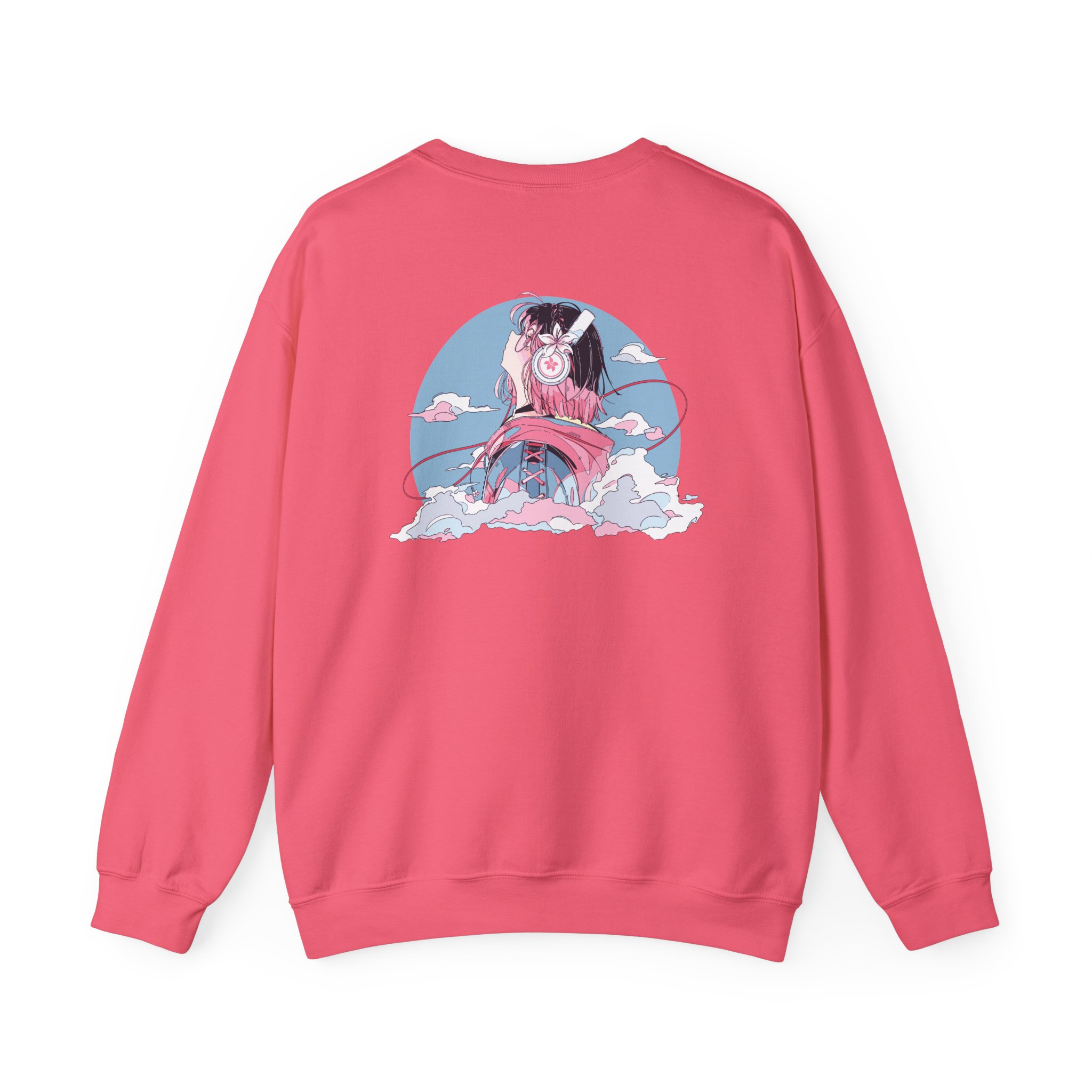 Lilypichu Comfi Beats Sky Unisex Heavy Blendâ„¢ Crewneck Sweatshirt