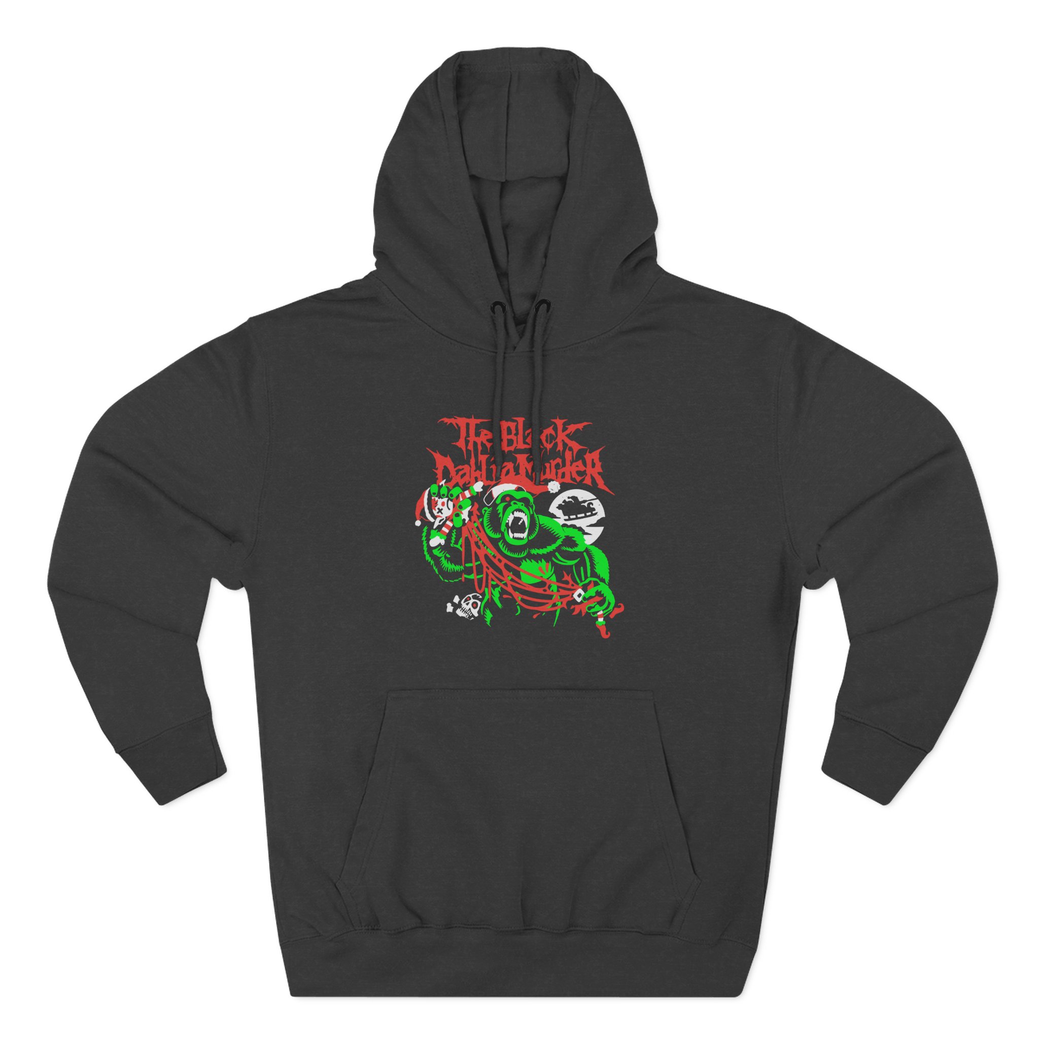 The Black Dahlia Murder Yule 'em All Three-Panel Fleece Hoodie