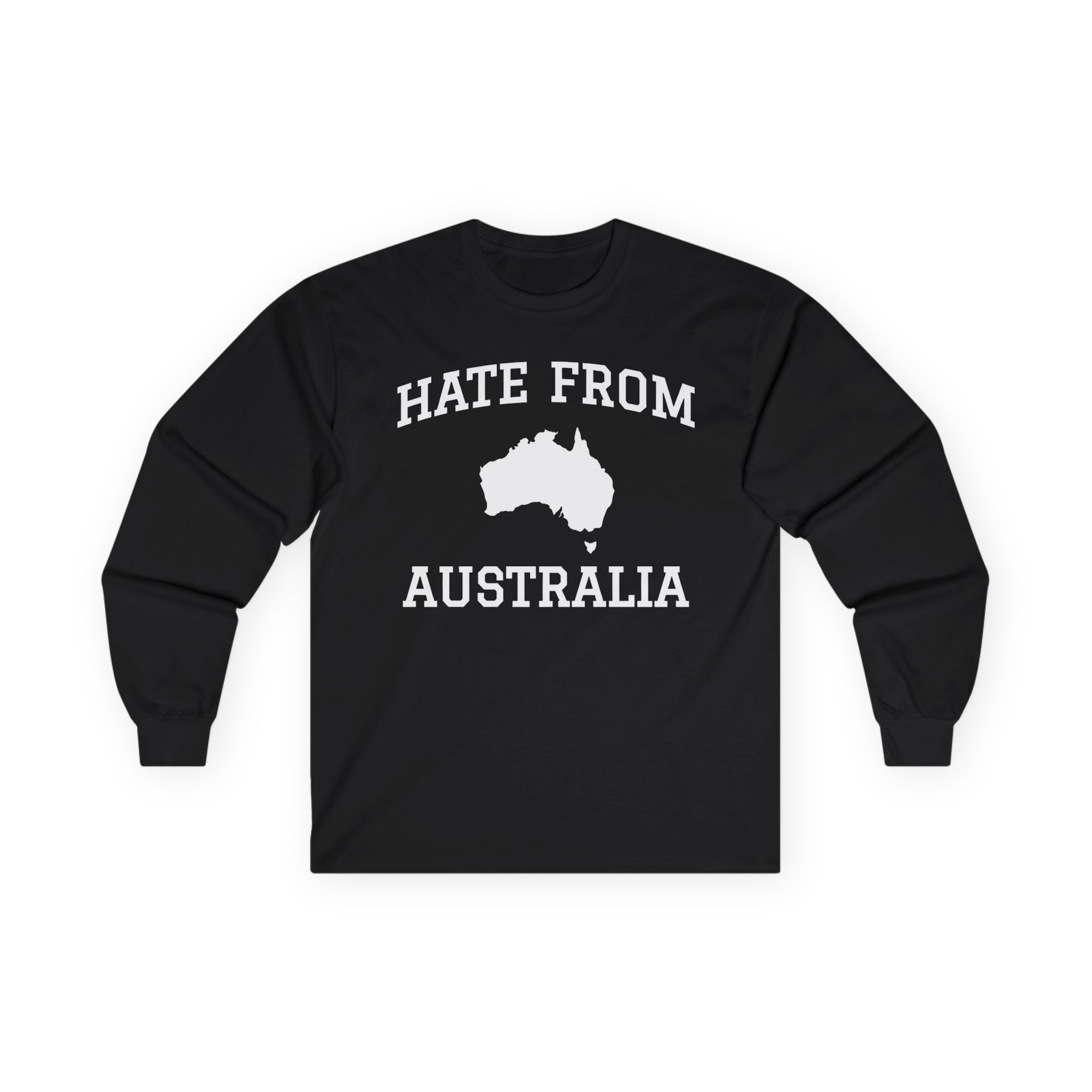 Ymh Hate From Australia Unisex Ultra Cotton Long Sleeve Tee