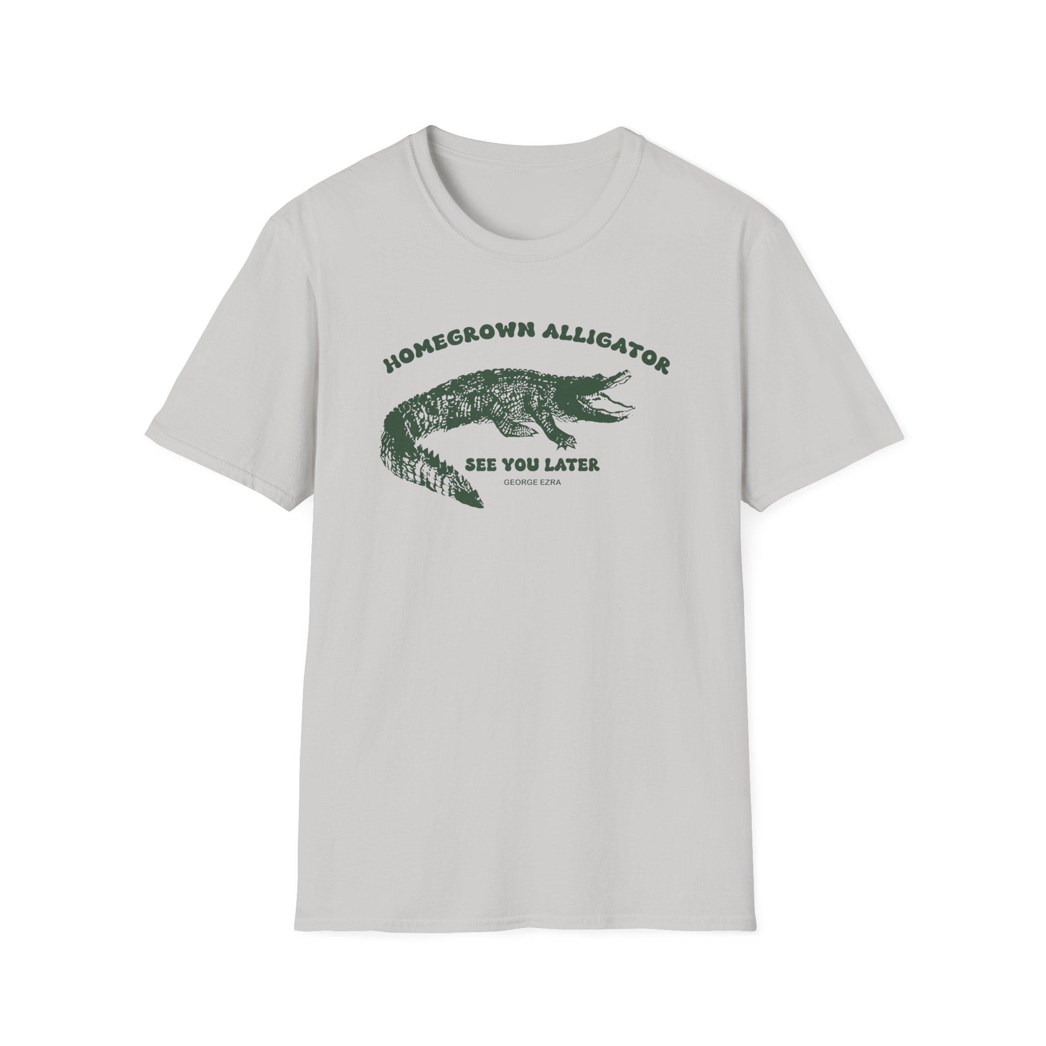 George Ezra Home Grown Alligator Unisex Softstyle T-Shirt
