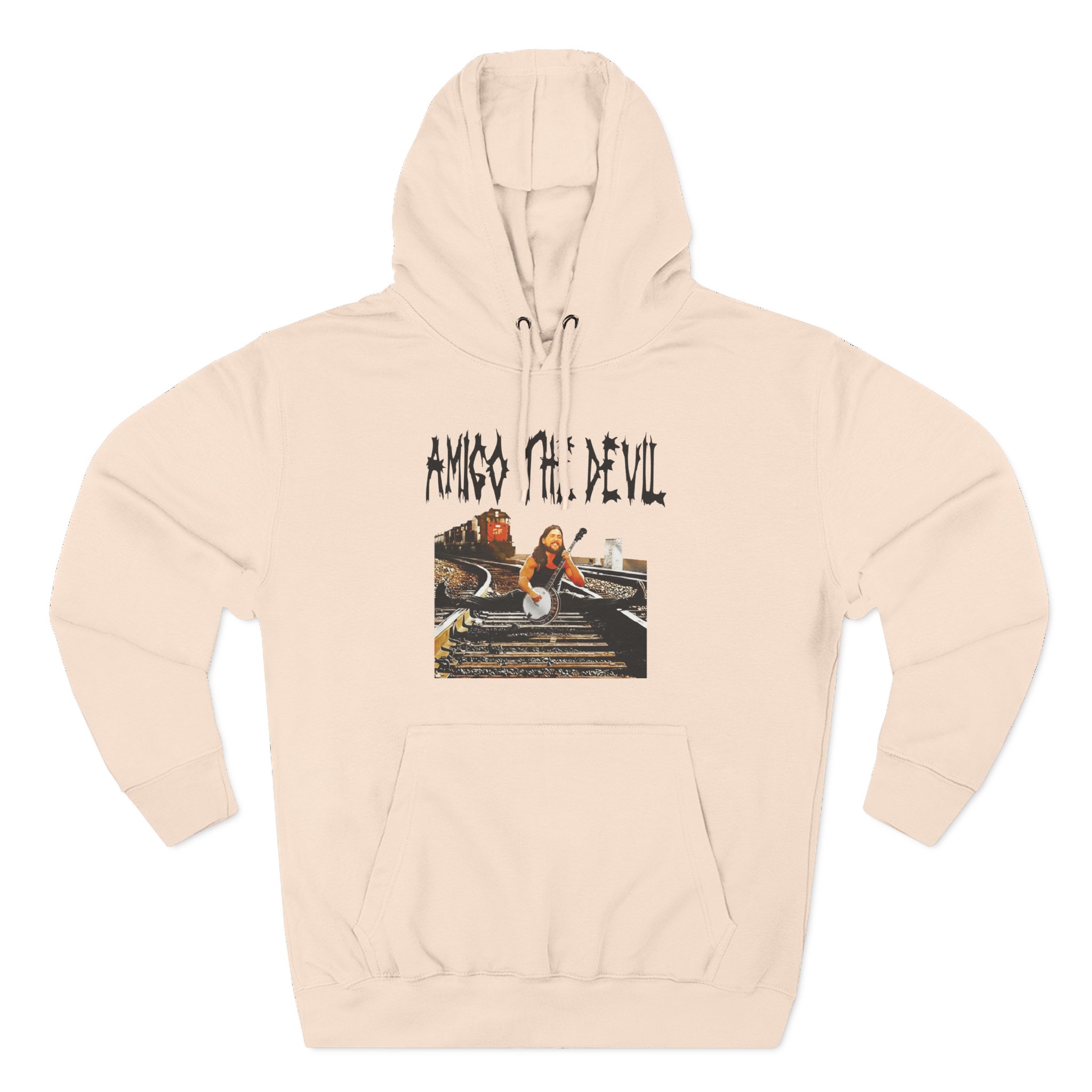 Amigo the Devil Three-Panel Fleece Hoodie