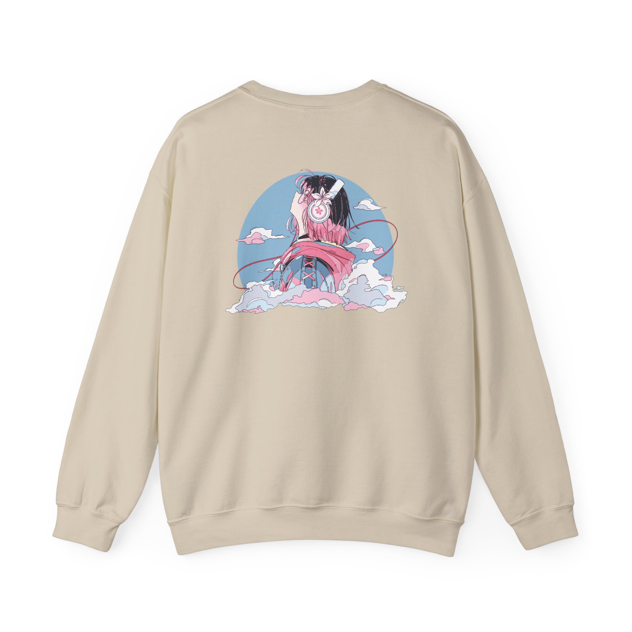 Lilypichu Comfi Beats Sky Unisex Heavy Blendâ„¢ Crewneck Sweatshirt