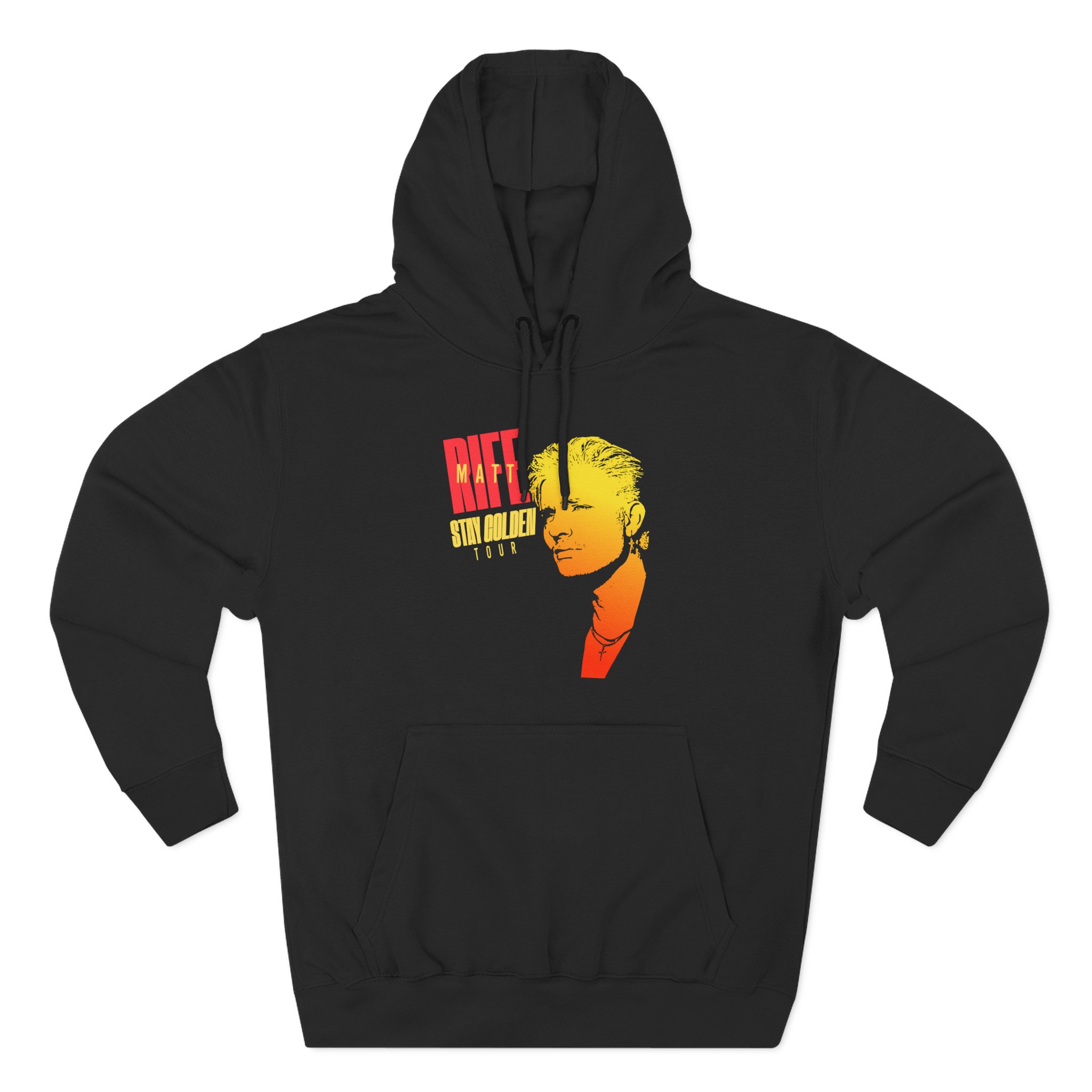 Matt Rife Stay Golden Tour Three-Panel Fleece Hoodie