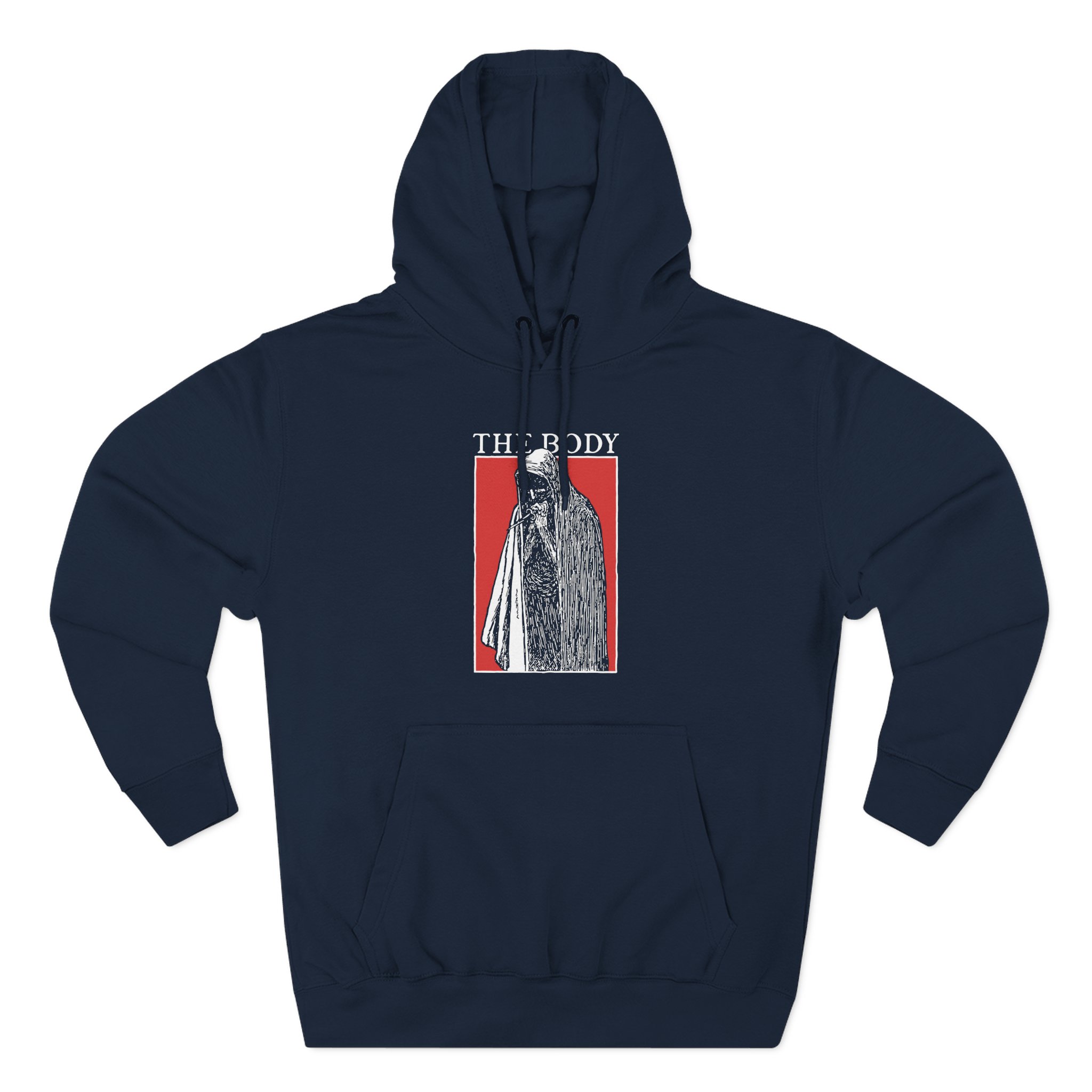 The Body Forfeit Three-Panel Fleece Hoodie