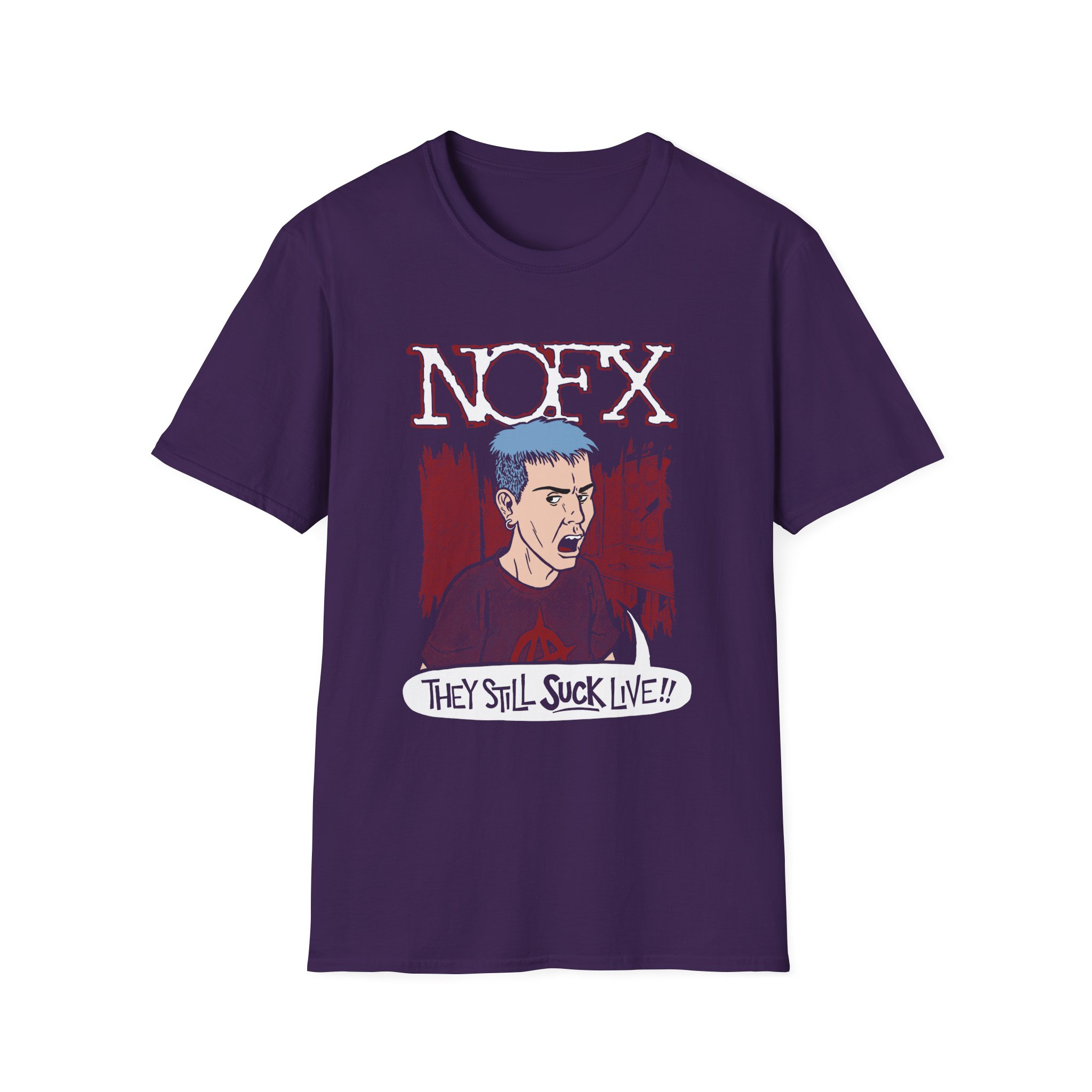 Nofx Jstill Suck Unisex Softstyle T-Shirt