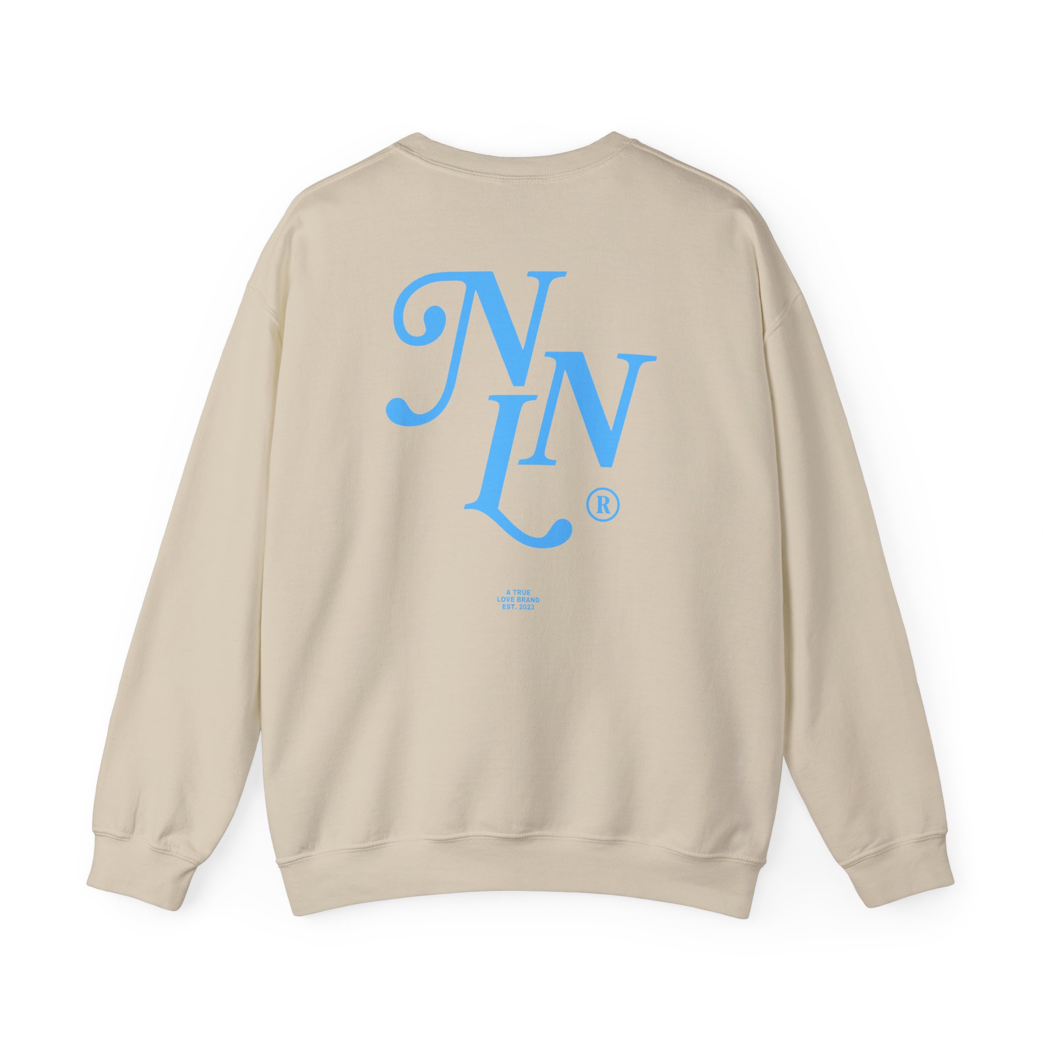 Montez Nnl Letter Rose Unisex Heavy Blendâ„¢ Crewneck Sweatshirt