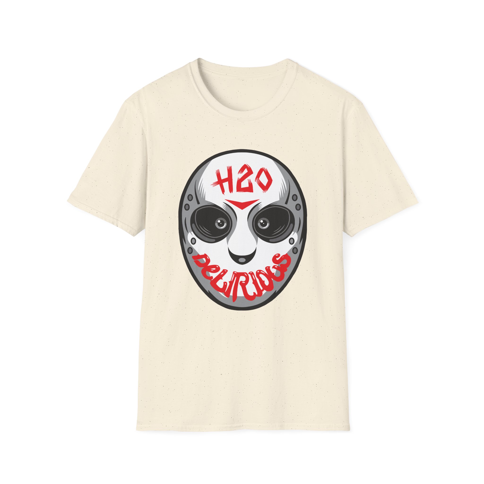 H2odelirious Face Mask Logo Unisex Softstyle T-Shirt