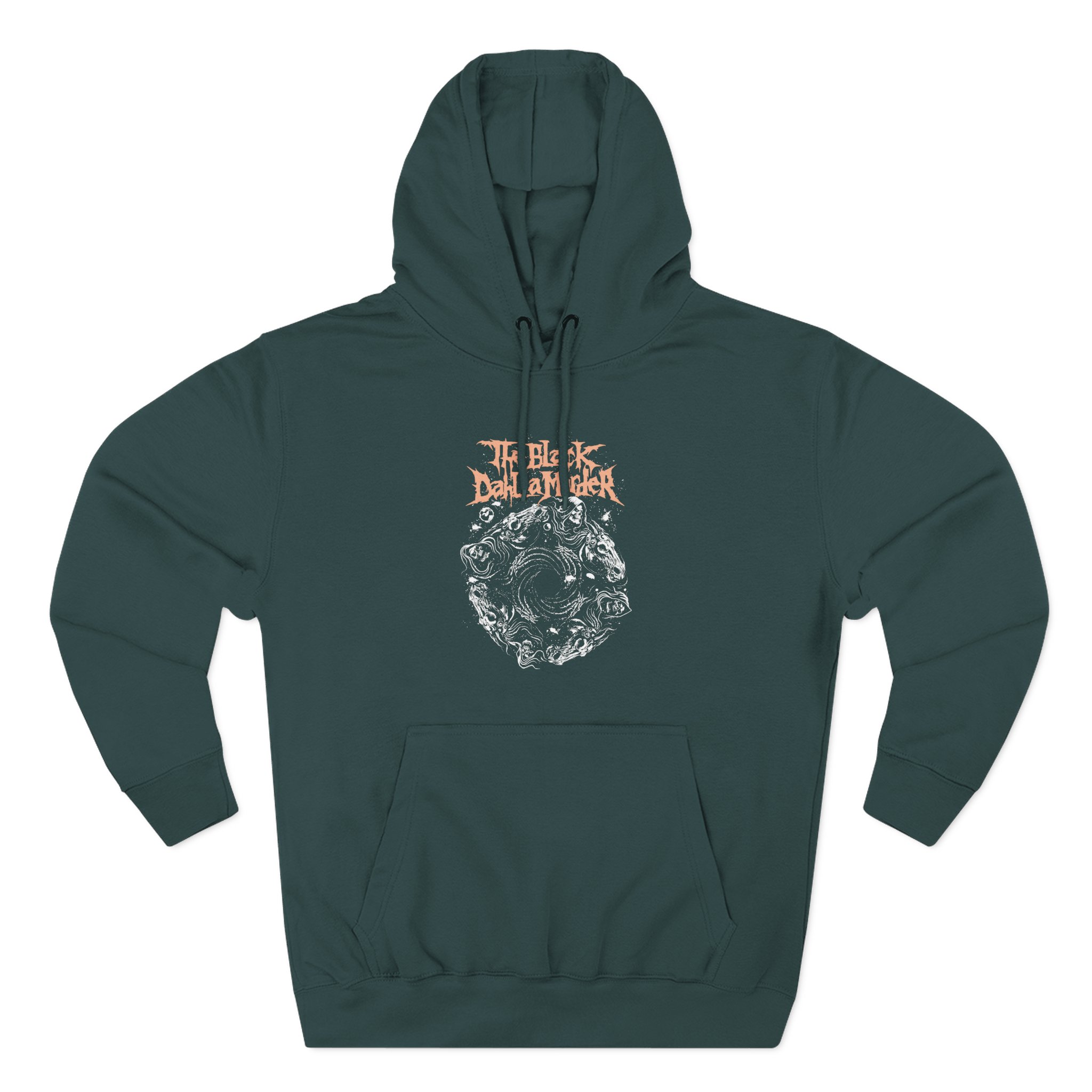 The Black Dahlia Murder the Remnant Three-Panel Fleece Hoodie