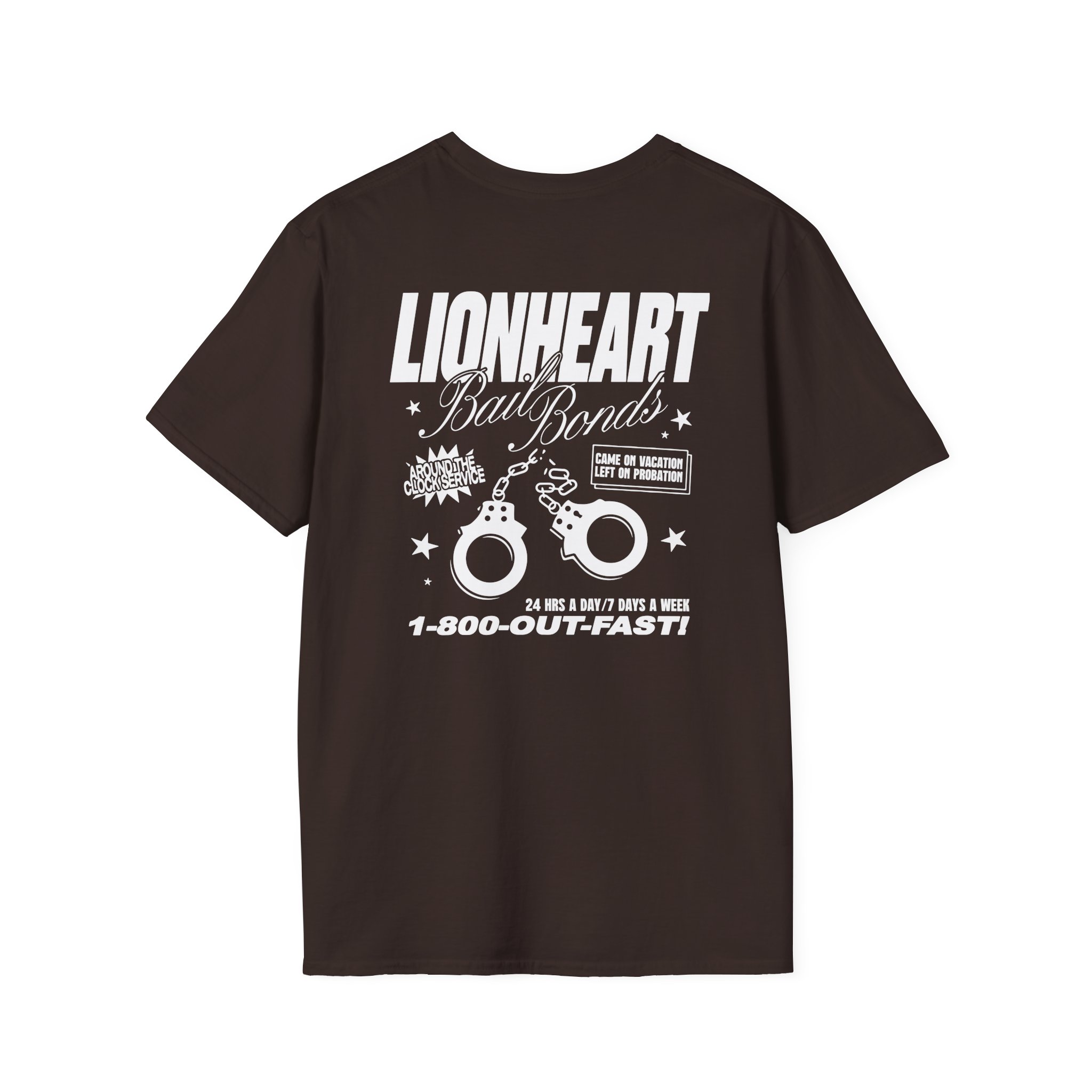 Lionheart "Bail Bonds" Unisex Softstyle T-Shirt