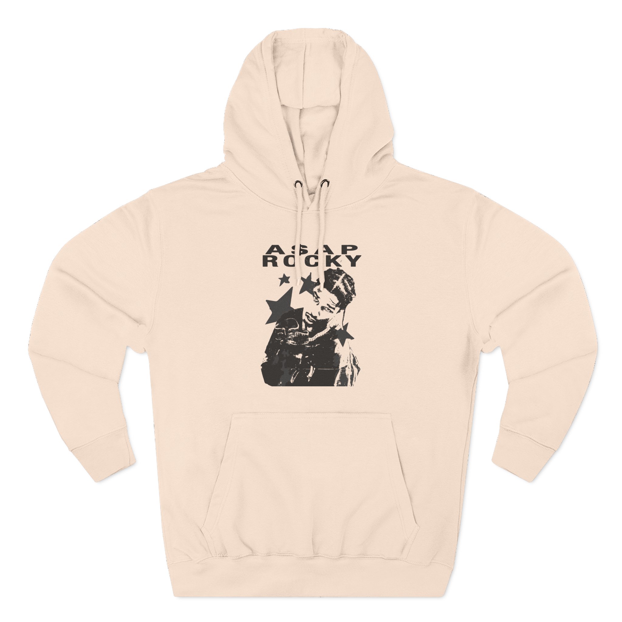 Asap Mob Rapper Three-Panel Fleece Hoodie