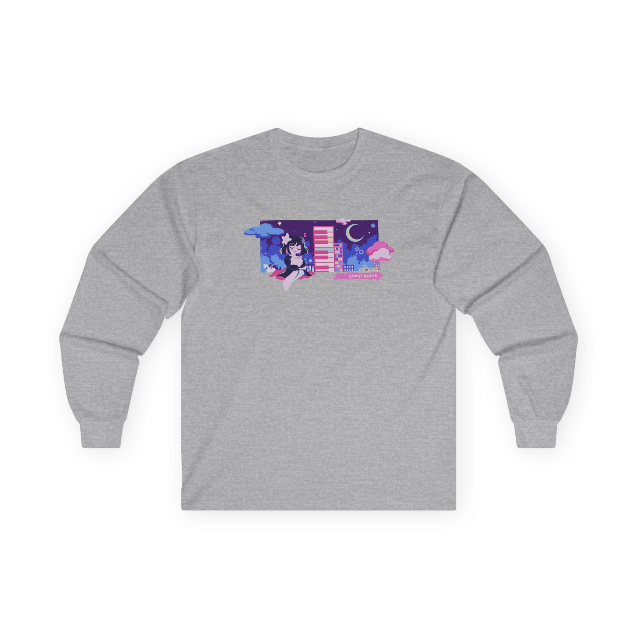 Lilypichu Comfi Beats Unisex Ultra Cotton Long Sleeve Tee