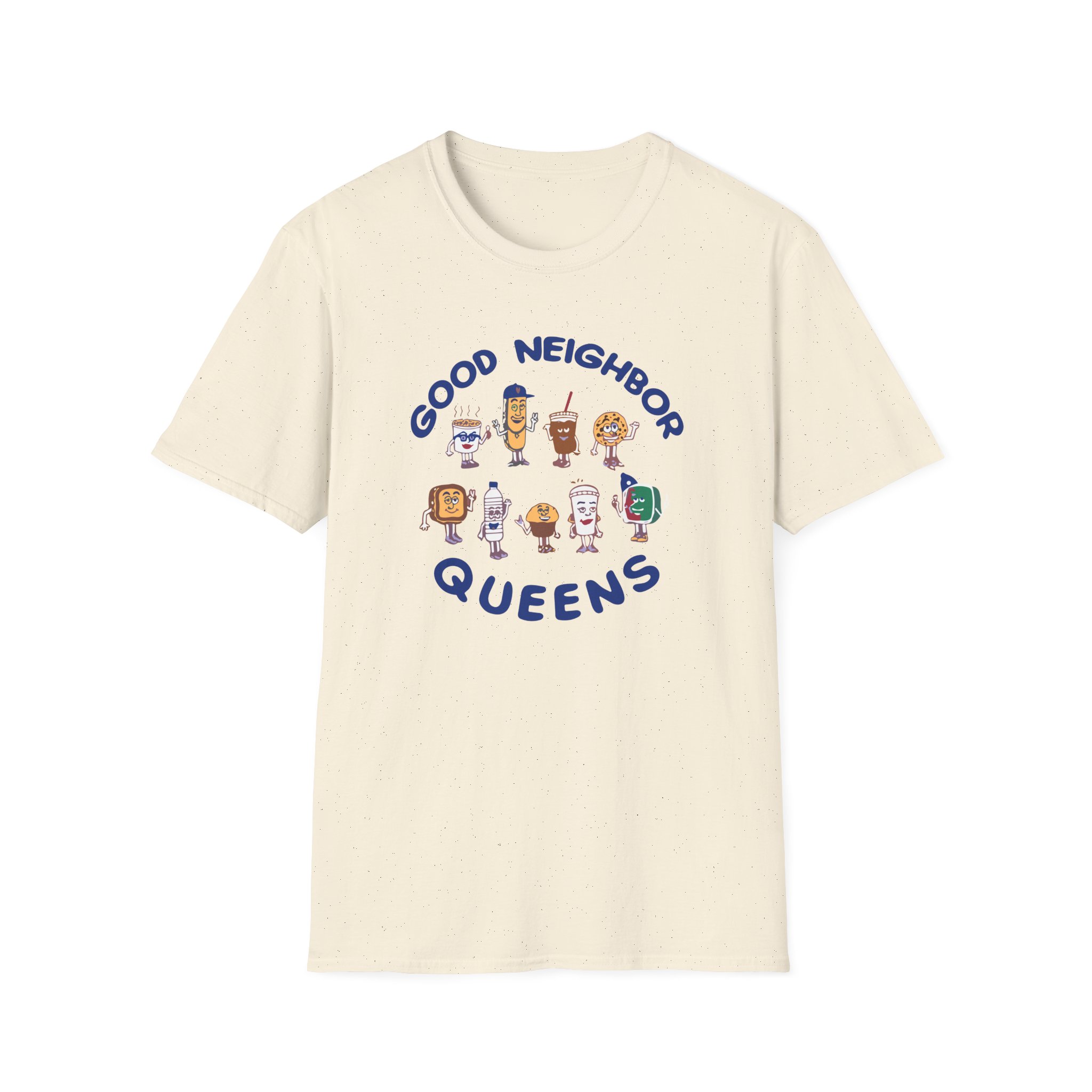 Good Neighbours Queens LS Unisex Softstyle T-Shirt