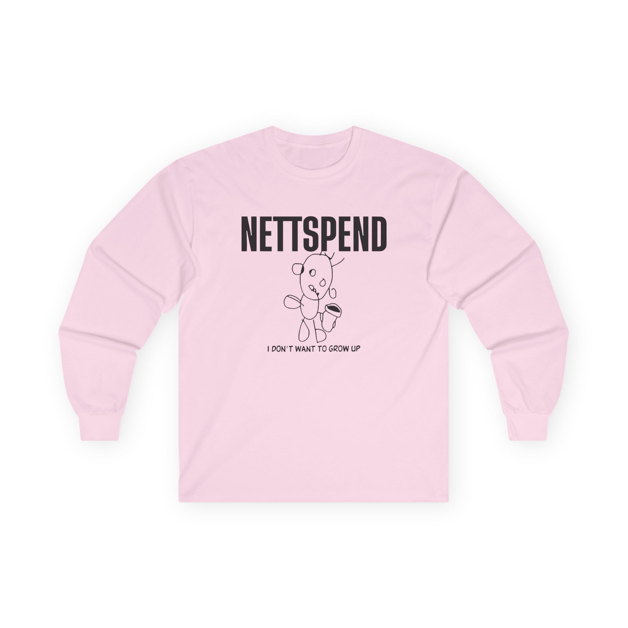 Nettspend I Dont Want to Grow Up Unisex Ultra Cotton Long Sleeve Tee