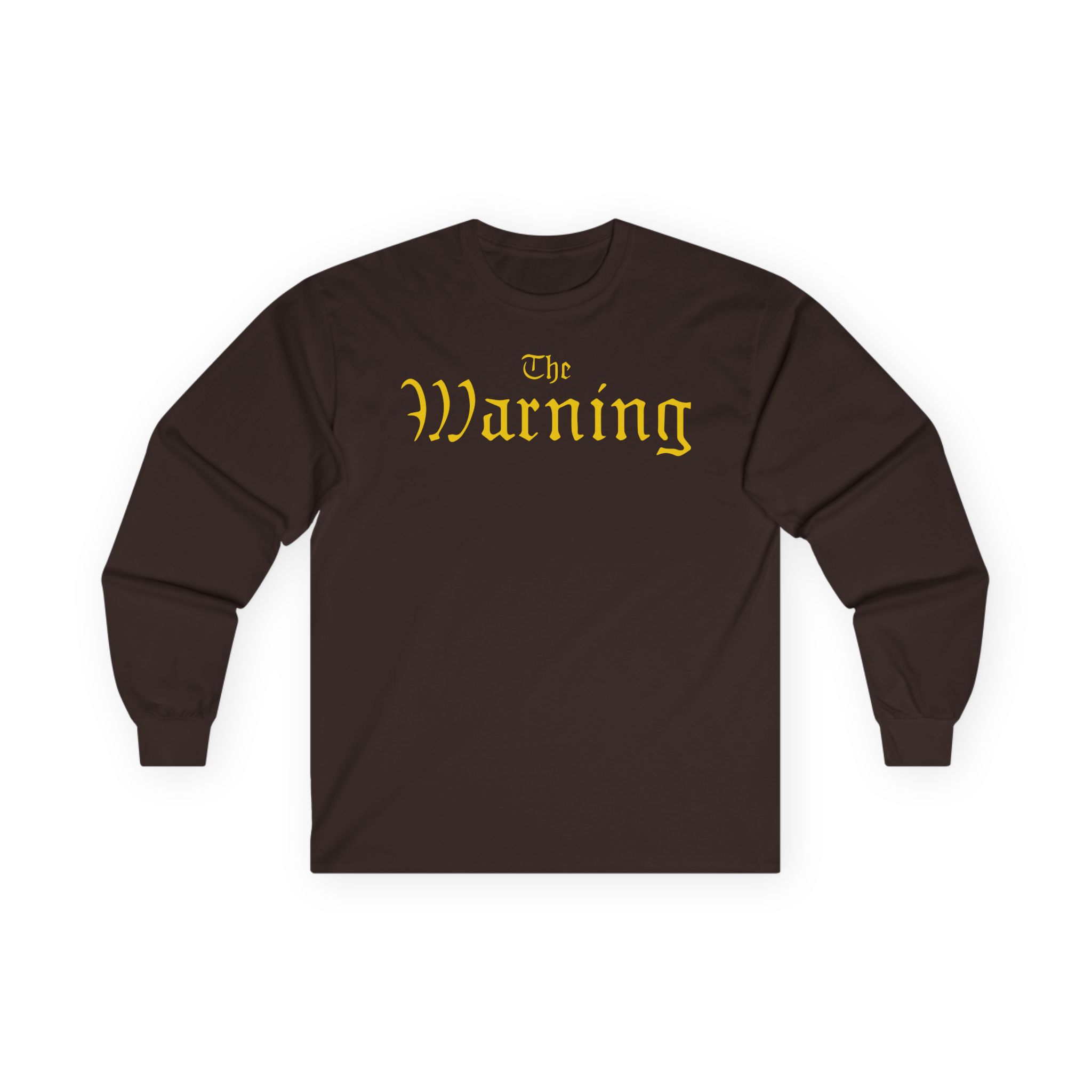 The Warning Gold TW Logo Unisex Ultra Cotton Long Sleeve Tee