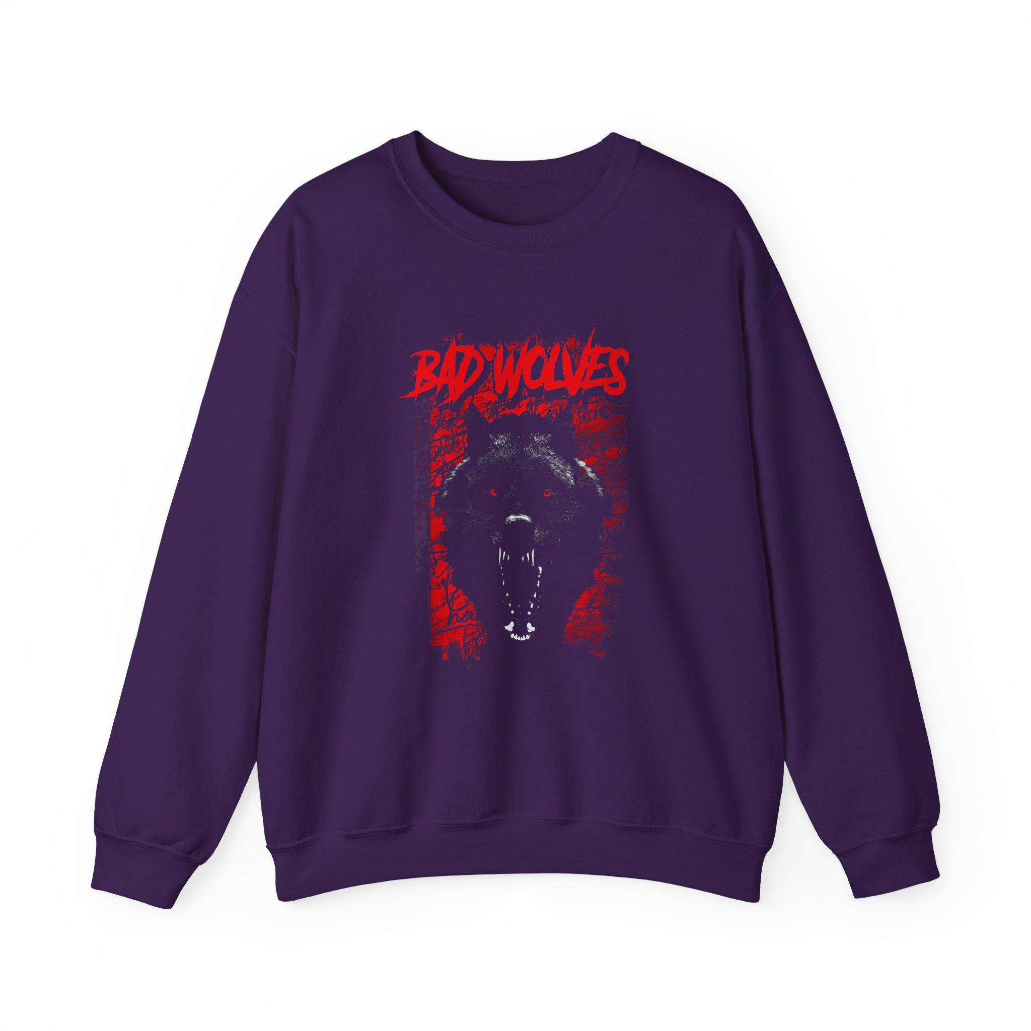 Bad Wolves Big Wolf Unisex Heavy Blendâ„¢ Crewneck Sweatshirt