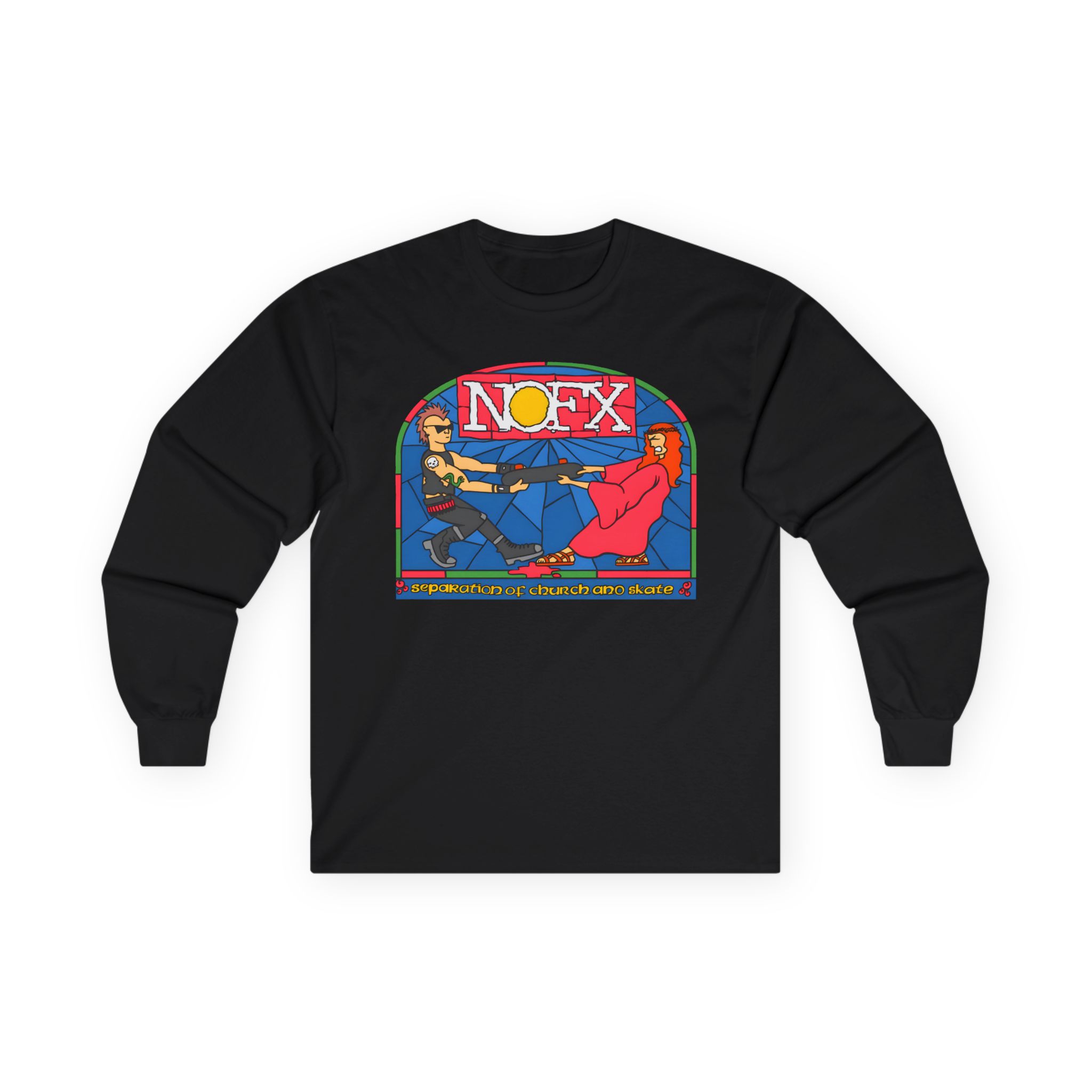 Nofx Seperation Unisex Ultra Cotton Long Sleeve Tee