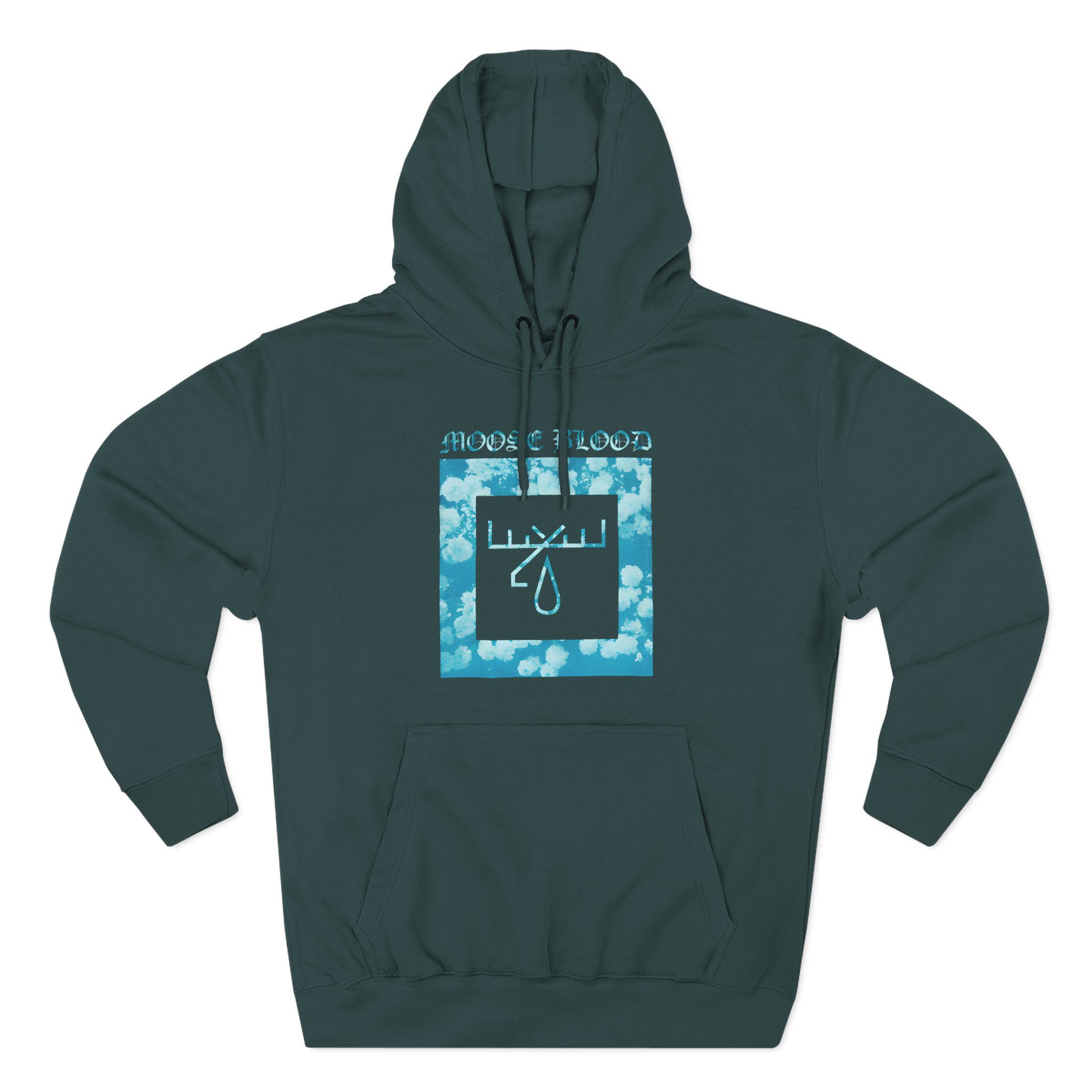 Moose Blood Garden Three-Panel Fleece Hoodie