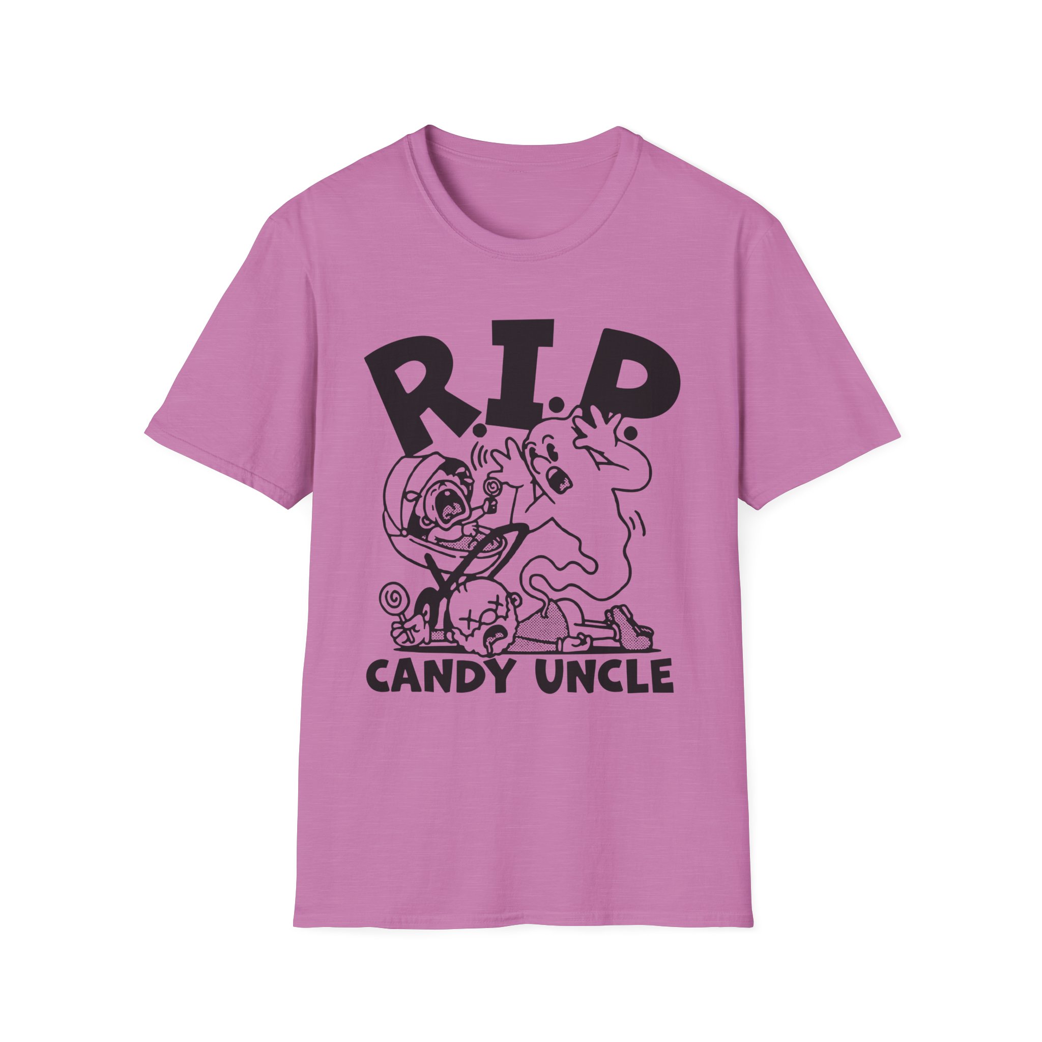 Distractible Candy Uncle Unisex Softstyle T-Shirt
