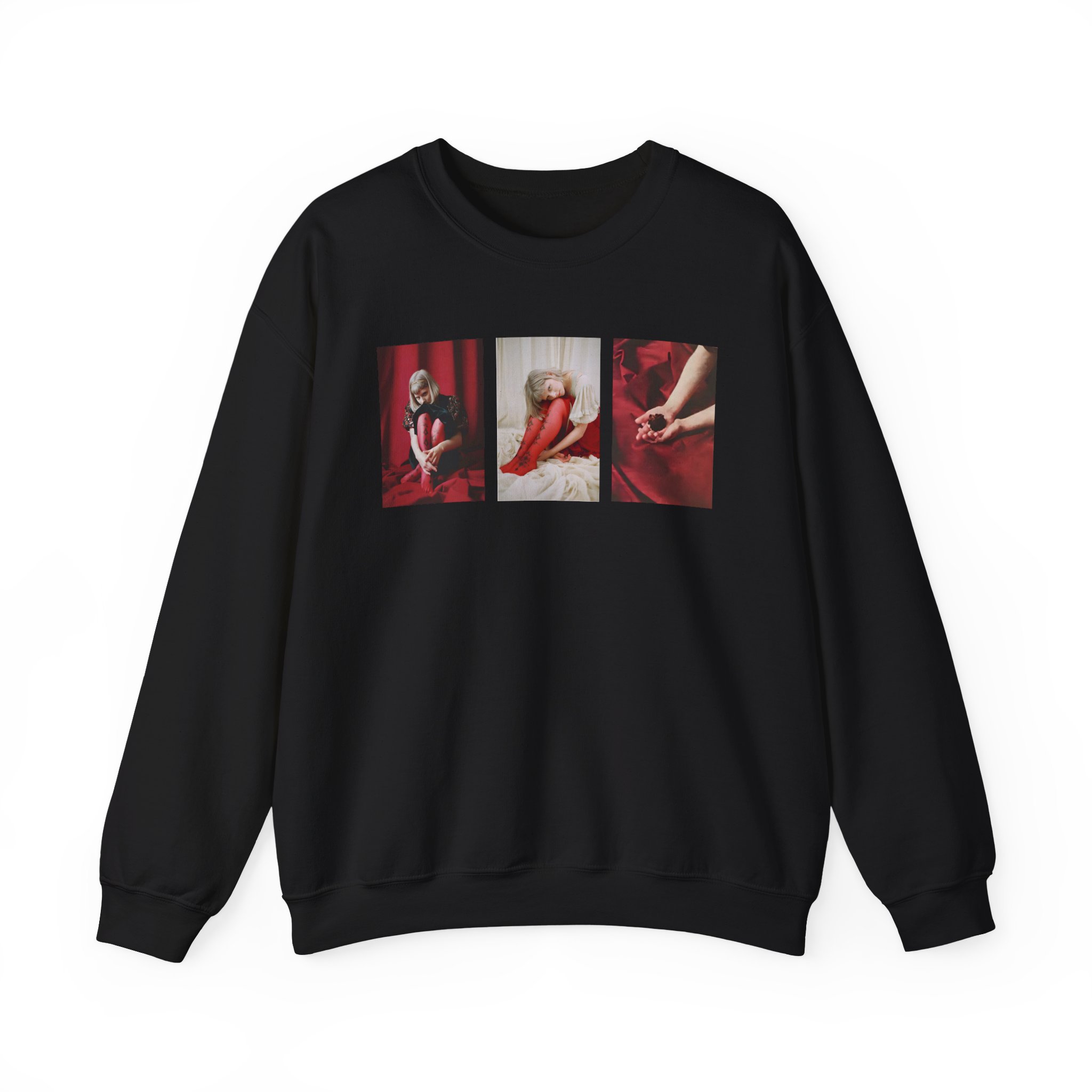 Aurora Triptich Album Art Ecru Unisex Heavy Blendâ„¢ Crewneck Sweatshirt